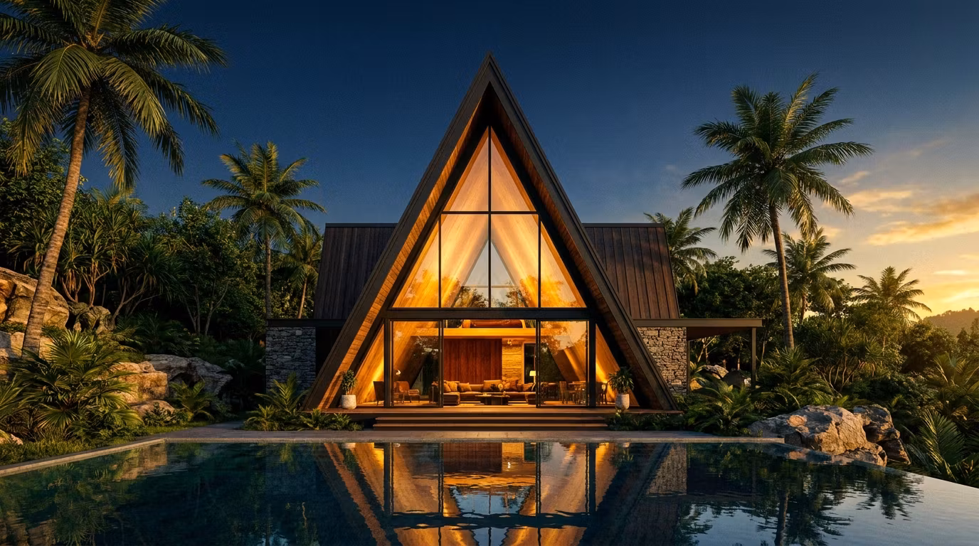 Luxury A-Frame Airbnb Guide