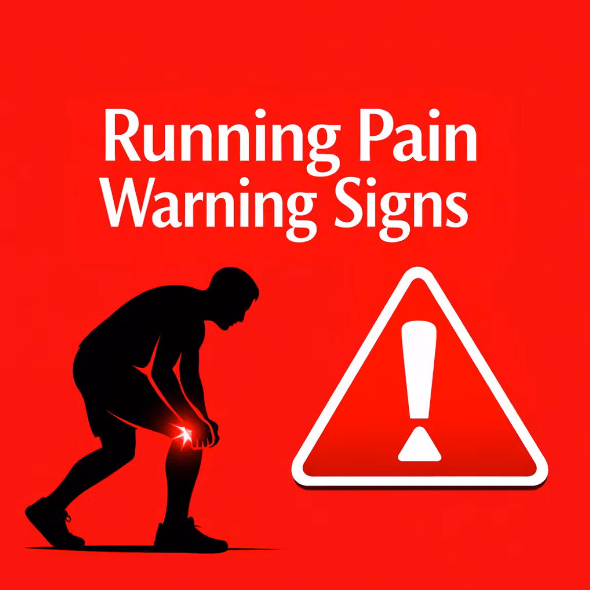 Running Knee Warning Signs