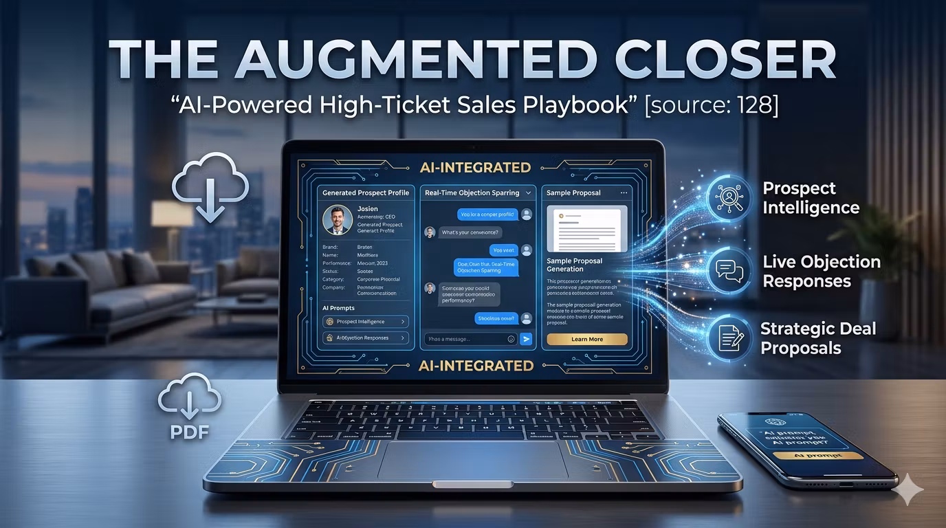 The Augmented Closer: AI-Powered High-Ticket Sales Playbook