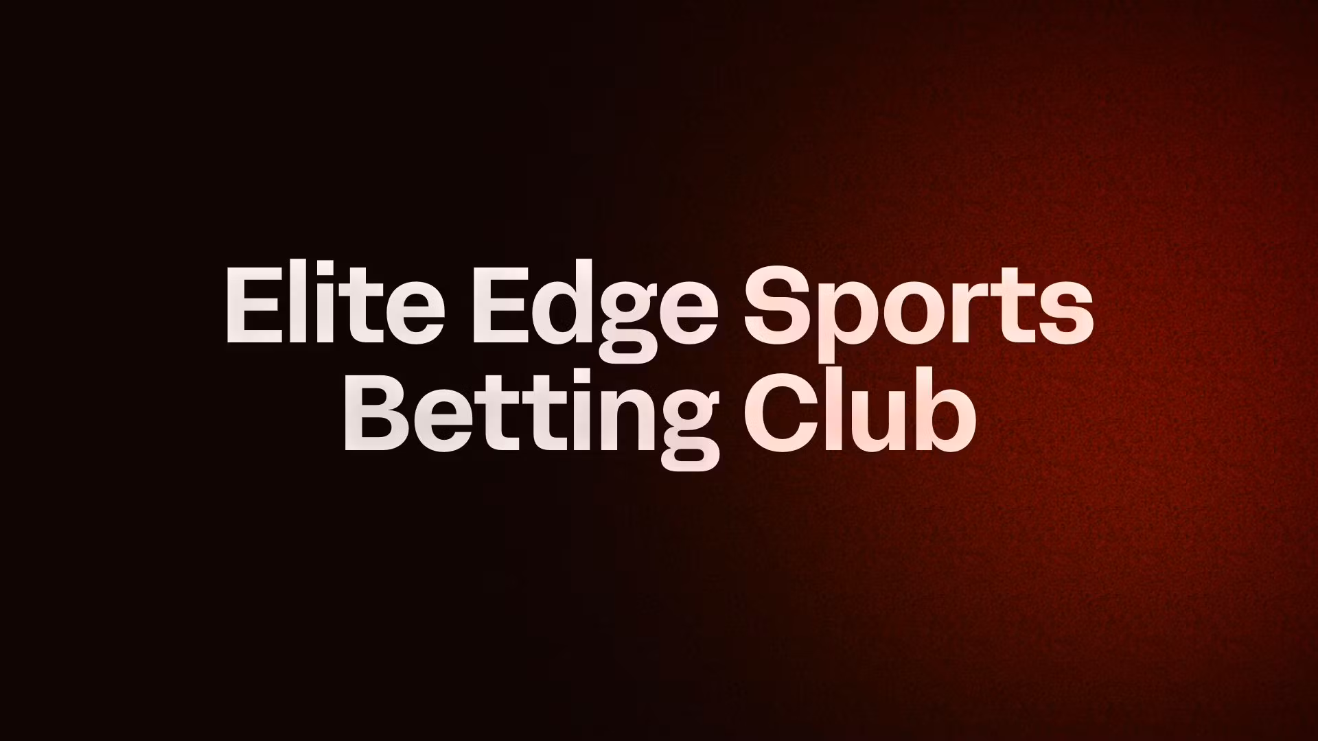 Elite Edge Sports Betting Club