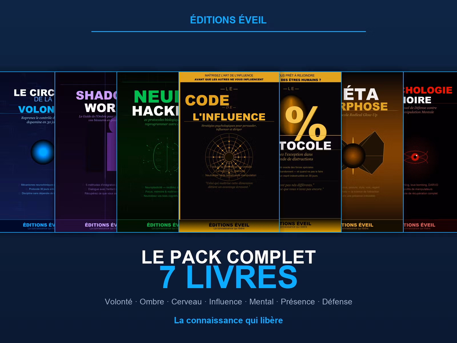 Pack ÉVEIL — 6 Livres (Français)