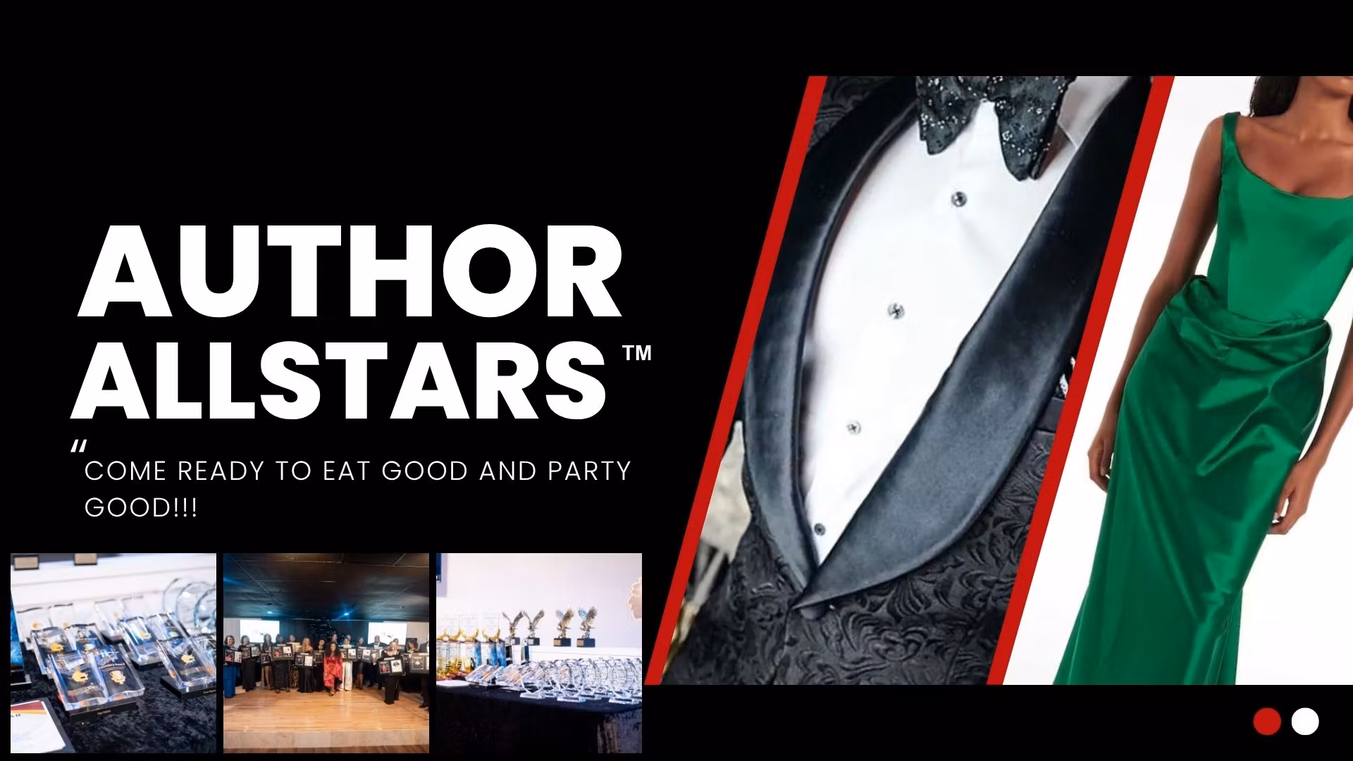 Early Bird - Author Allstars Dinner (One Ticket or Two Tickets)