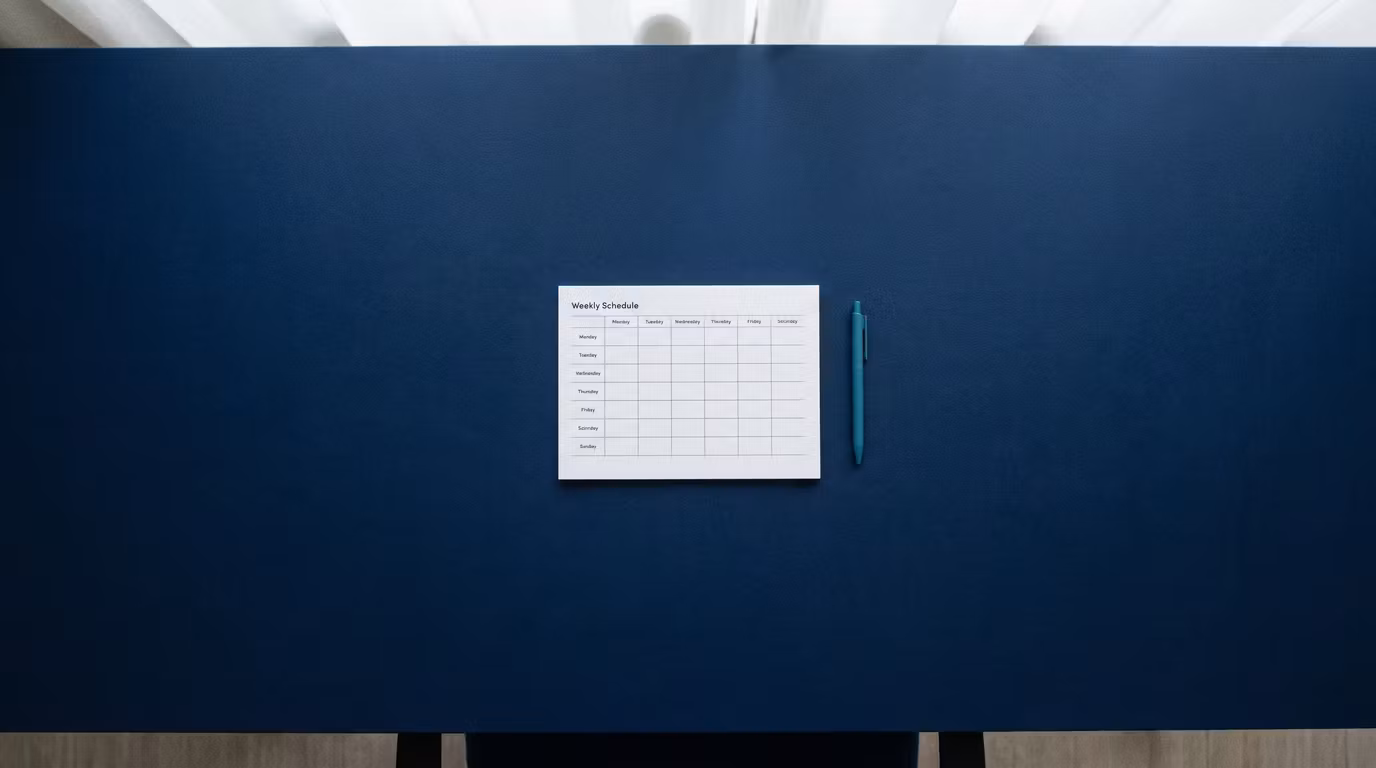 Weekly Schedule Planner