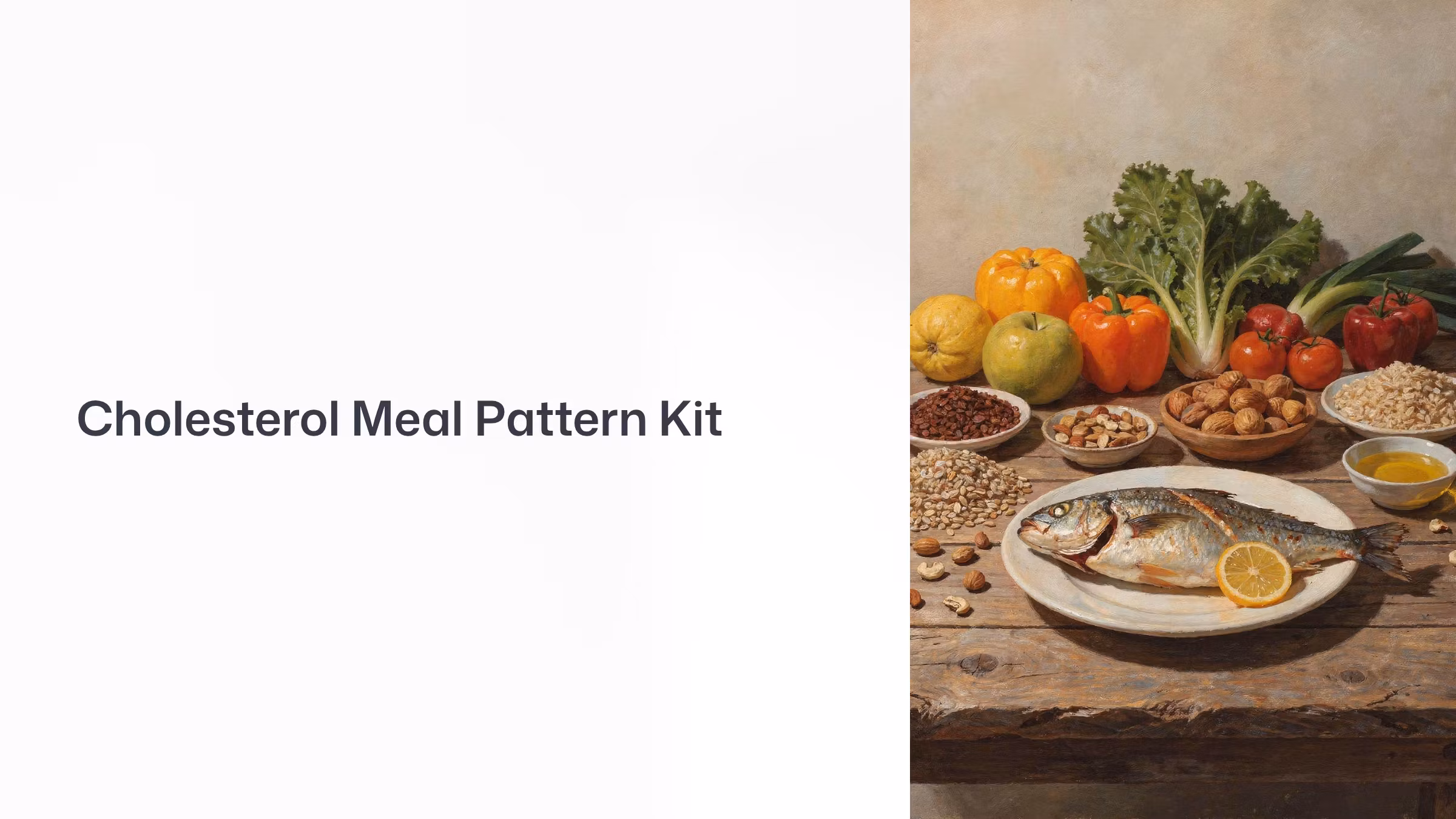 Cholesterol Meal Pattern Kit