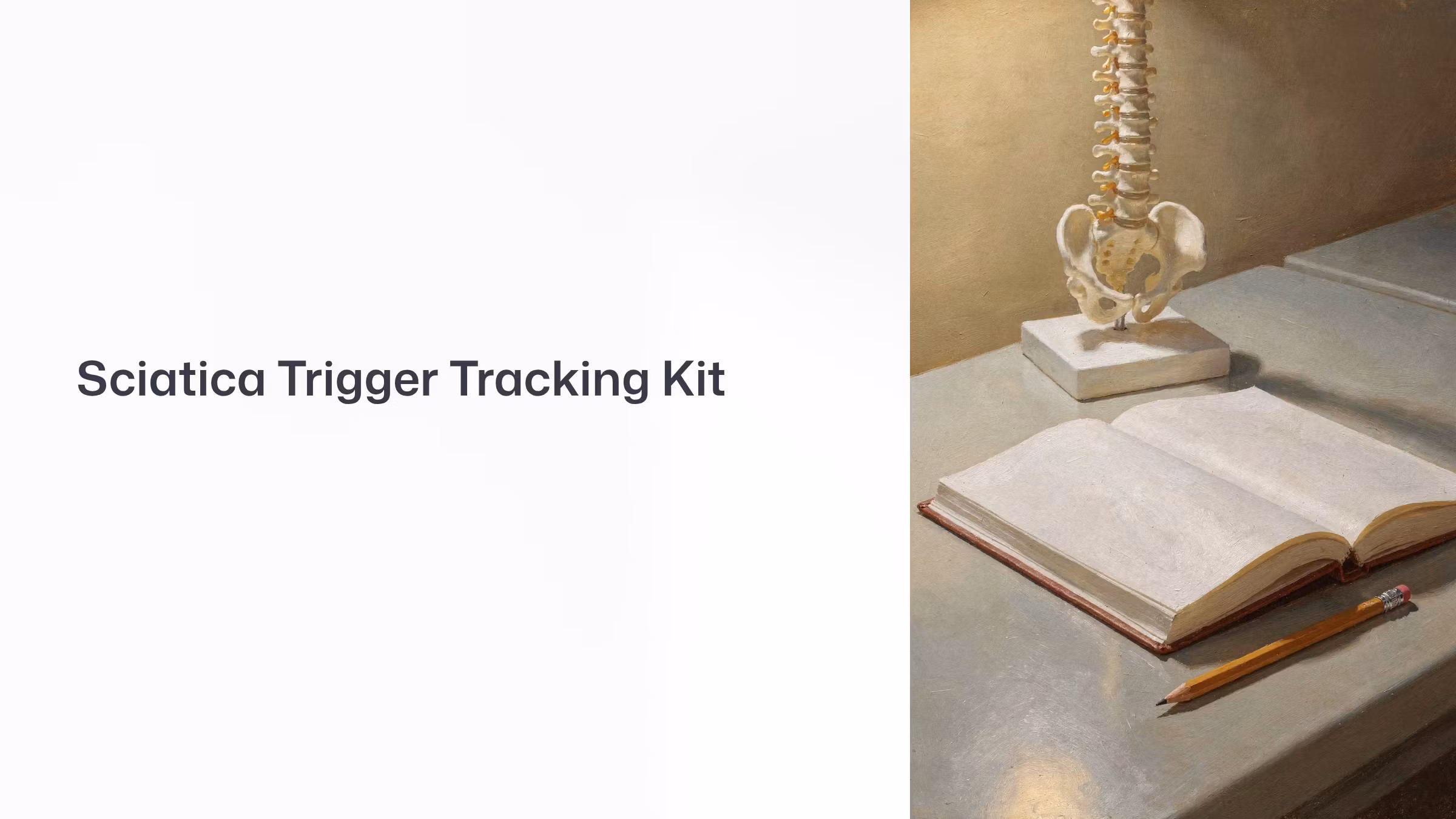 Sciatica Trigger Tracking Kit