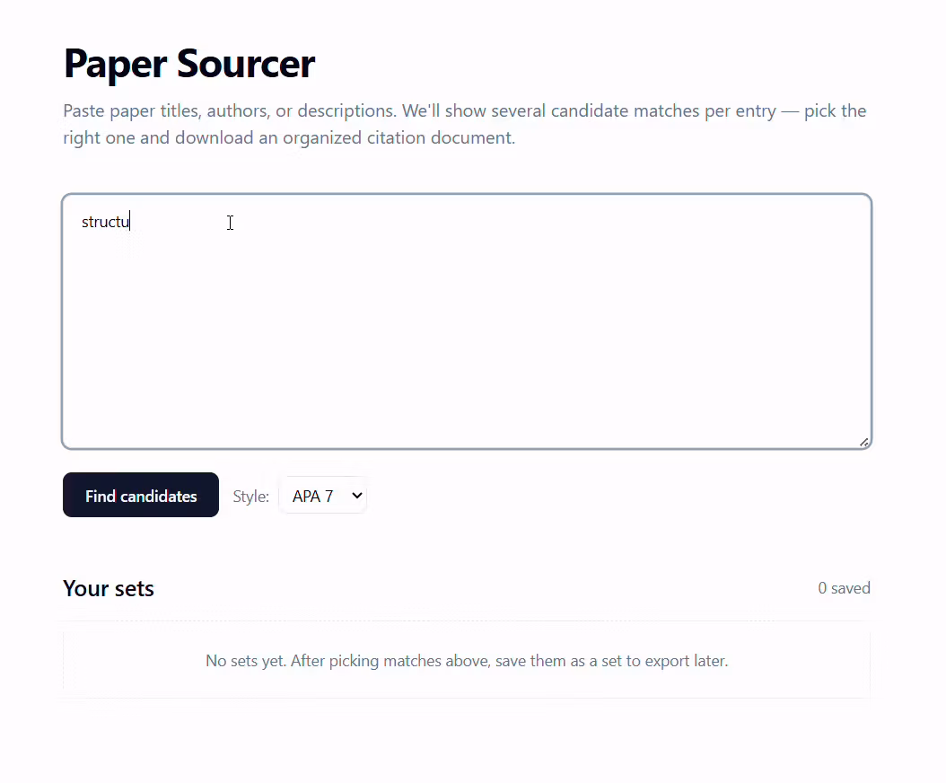 Citation Creator