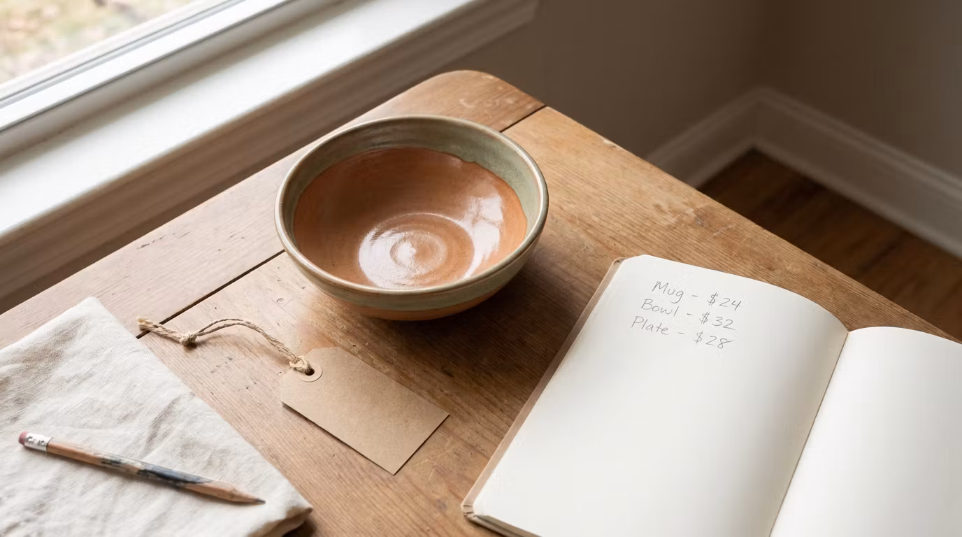 Beginner Makers Selling Finished Handmade Items Without Guesswork