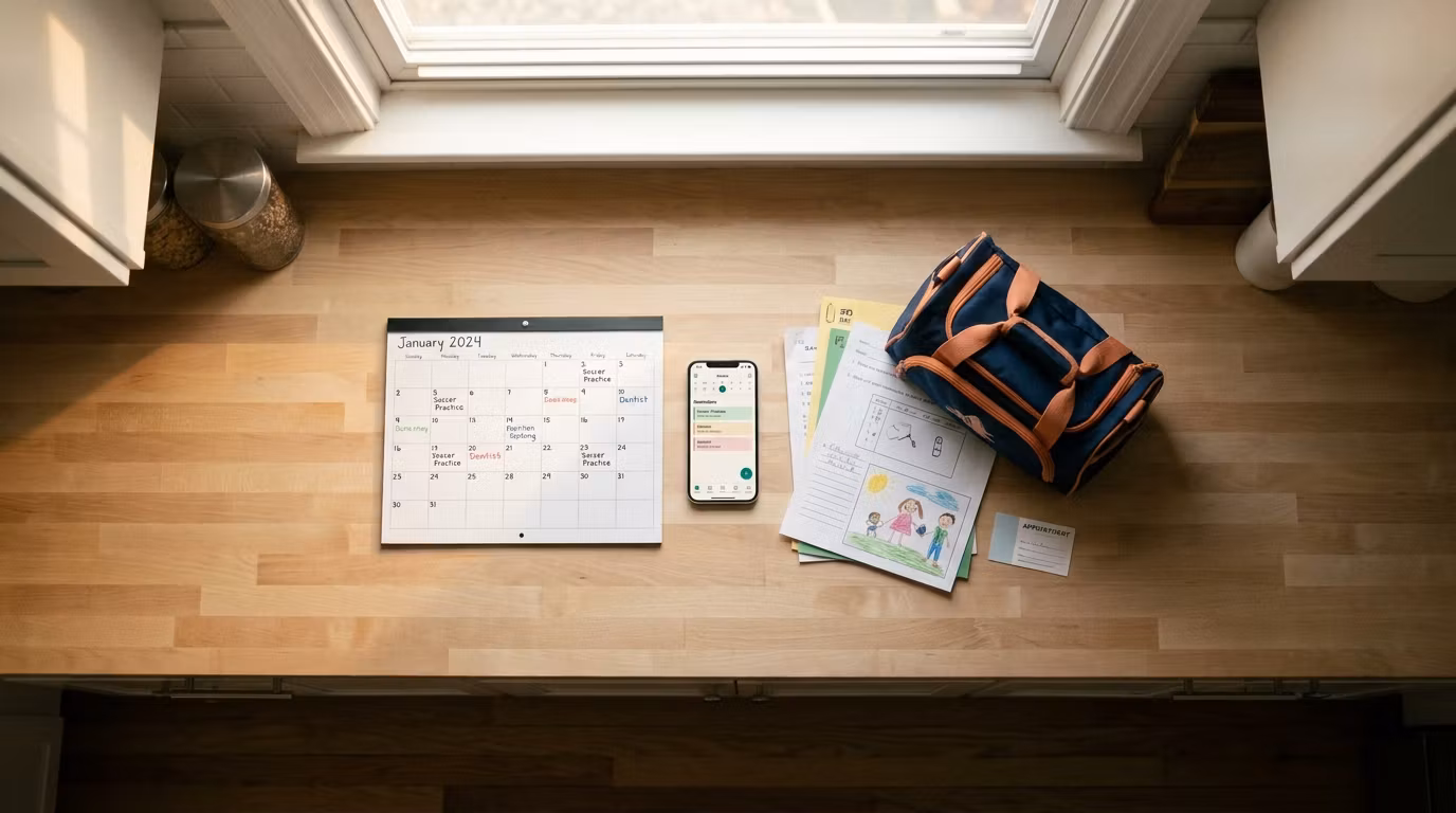 Family Calendar Tracker