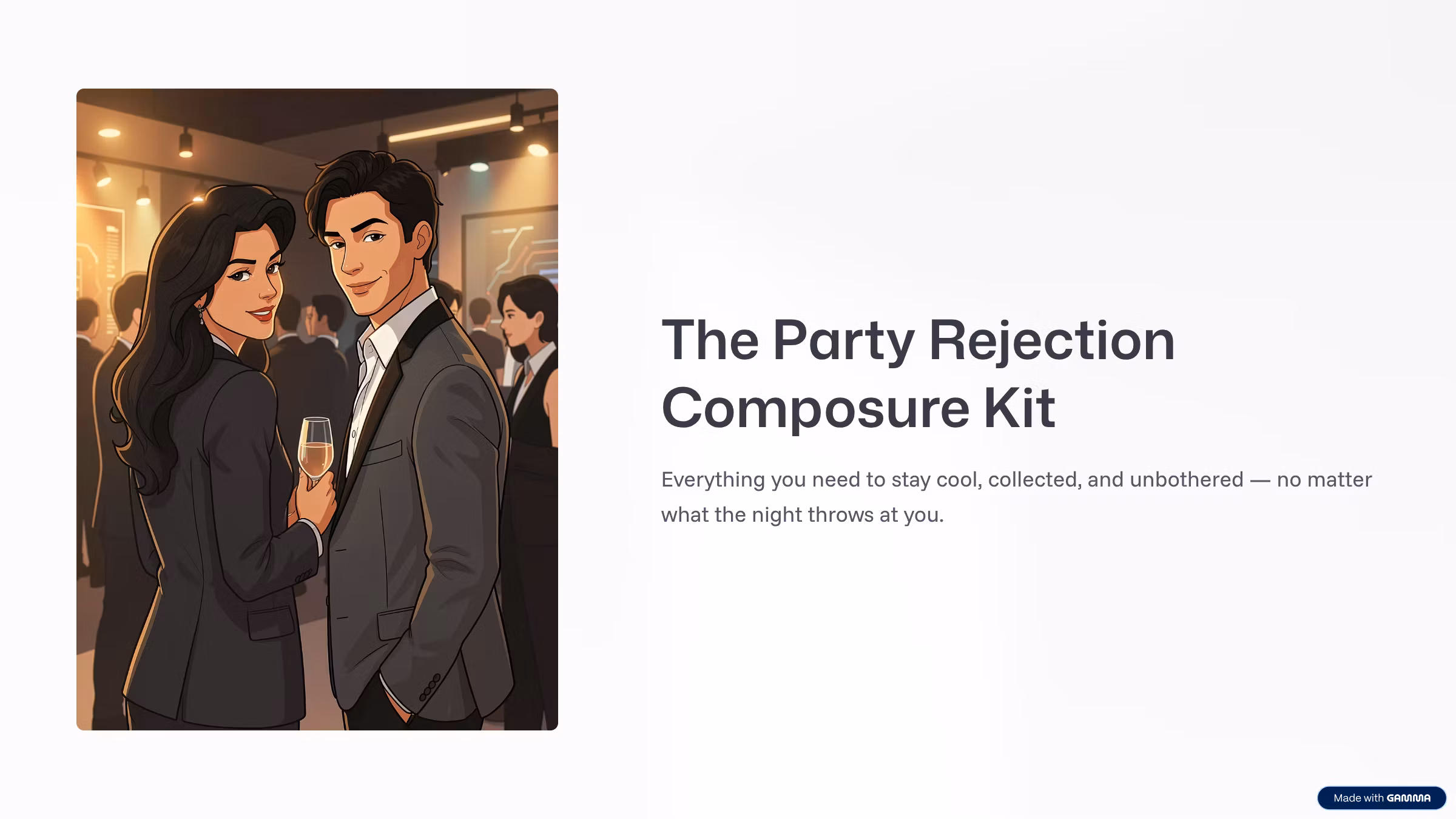Party Rejection Composure Kit