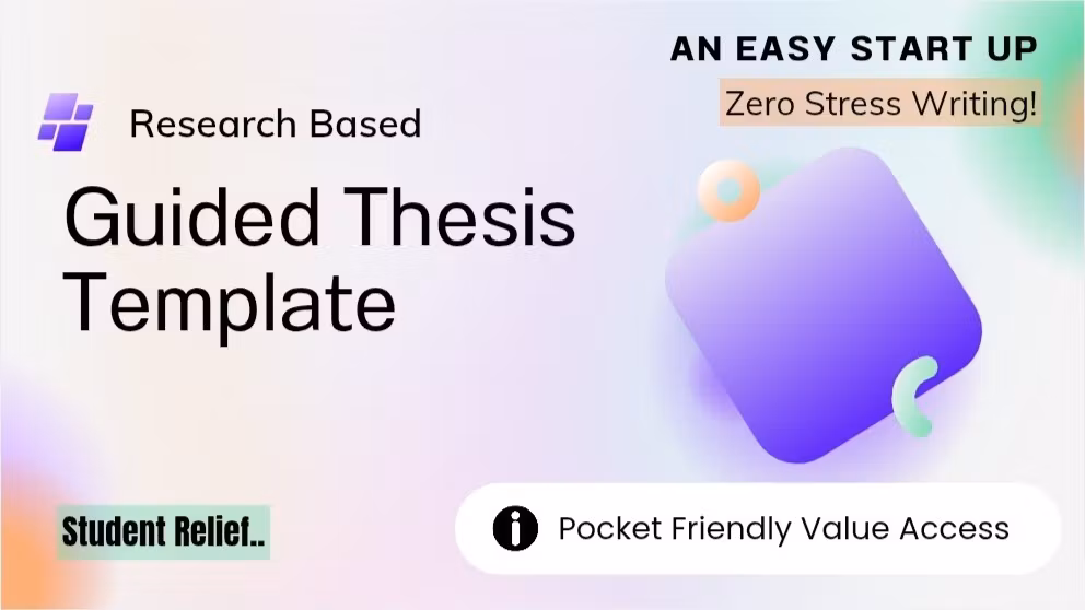 Guided Thesis Template