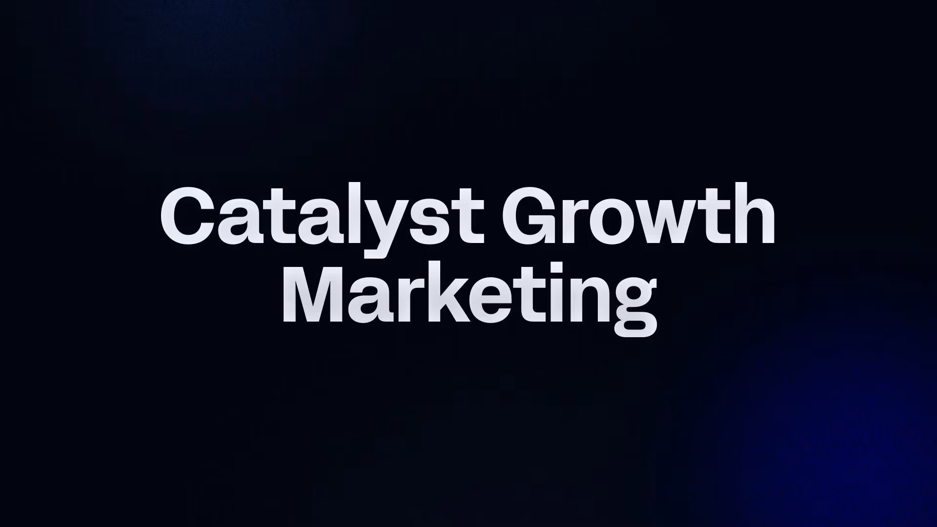Catalyst Growth Marketing
