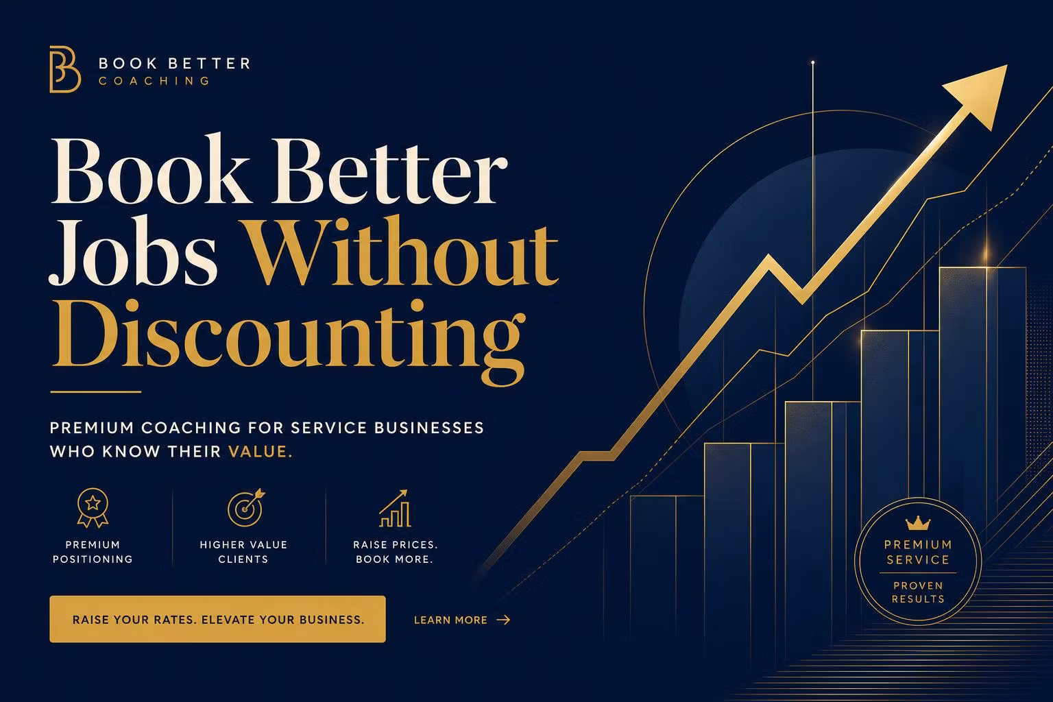 Book Better Jobs Without Discounting