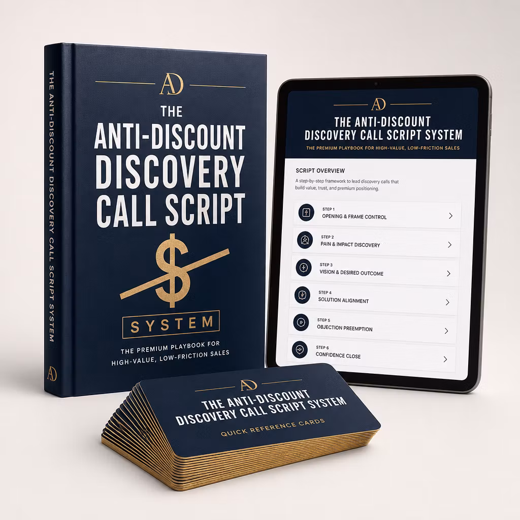 The Anti-Discount Discovery Call Script System