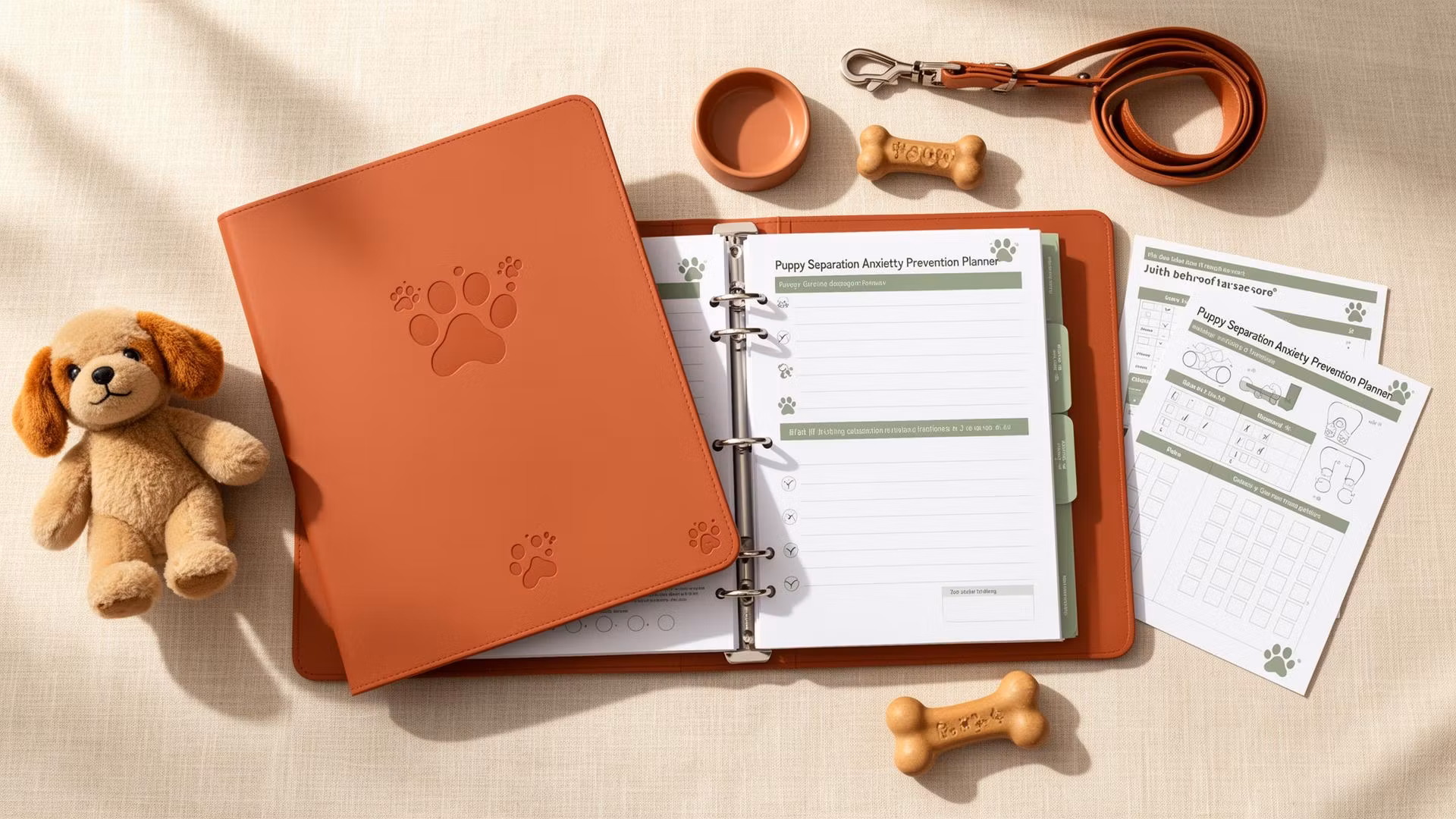 Puppy Separation Anxiety Prevention Planner