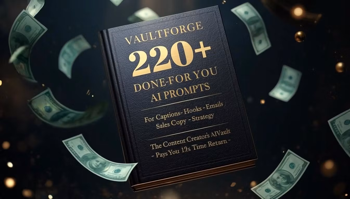 The Content Creator's AI Vault
