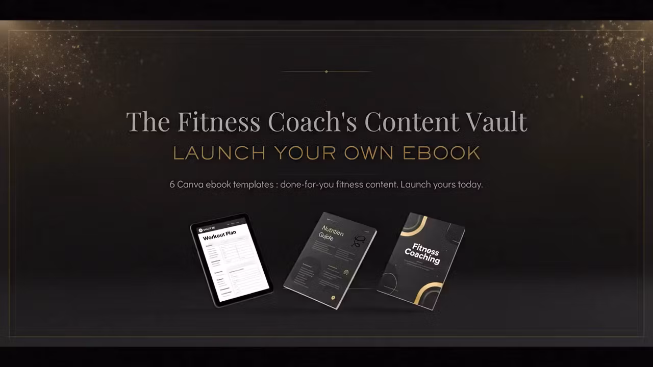The Fitness Coach's Content Vault - Launch Your Own Ebook