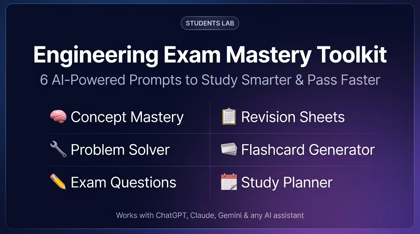 Engineering Exam Mastery Toolkit