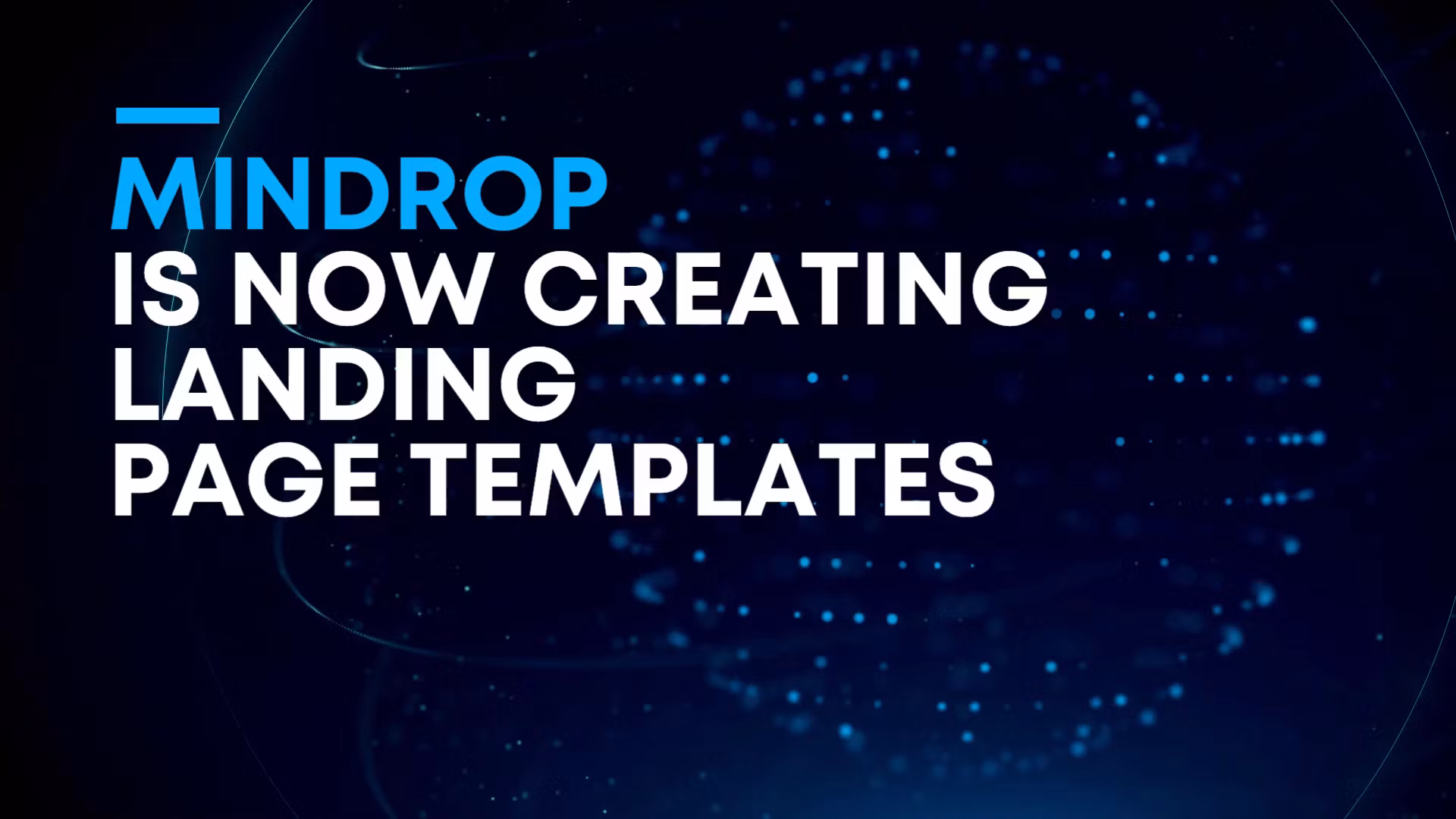 Landing Page template 