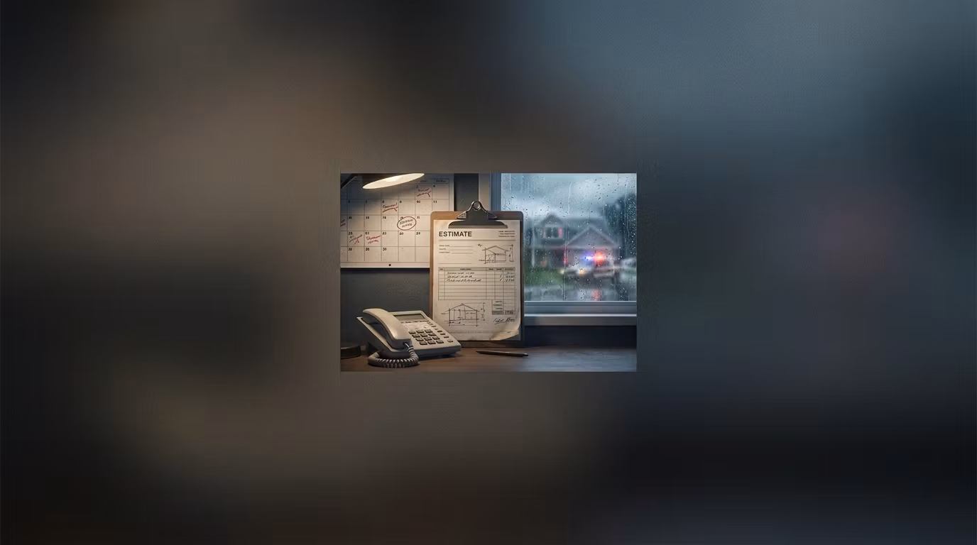 Contractor Calls That Book Estimates