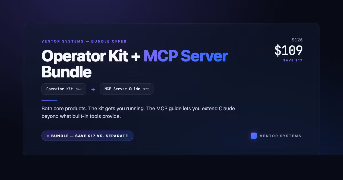 Operator Kit + MCP Server Bundle