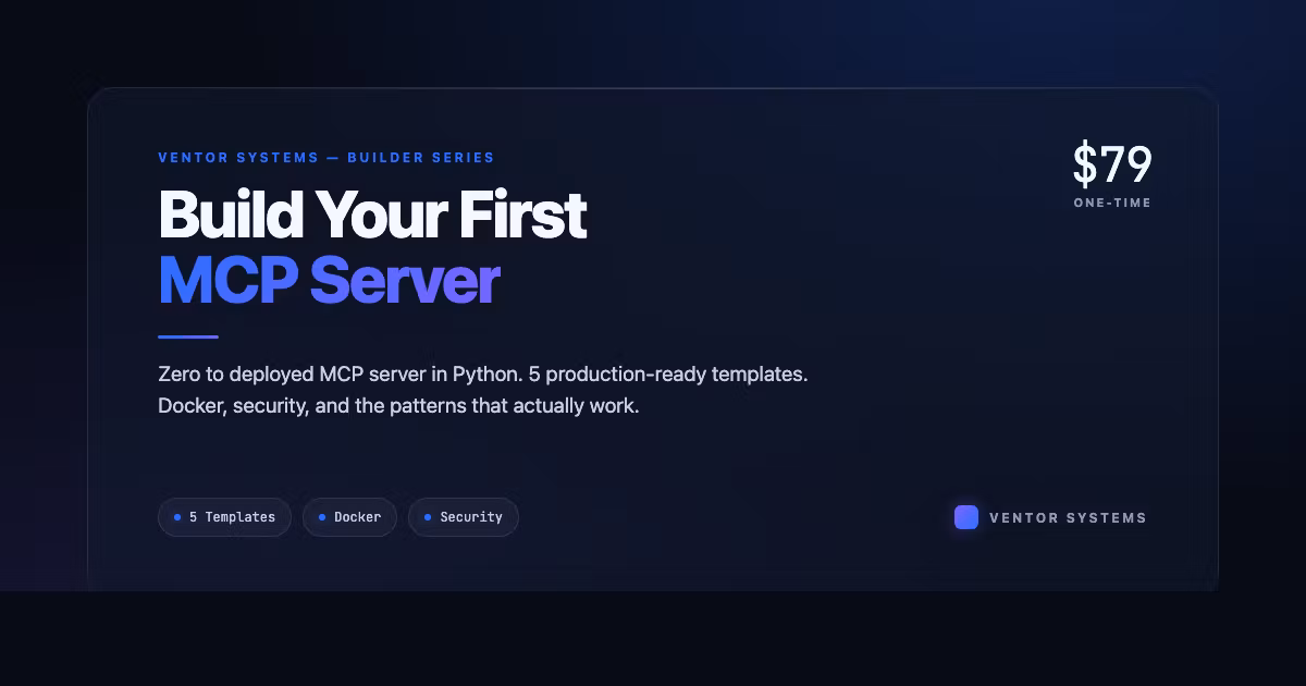 Build Your First MCP Server