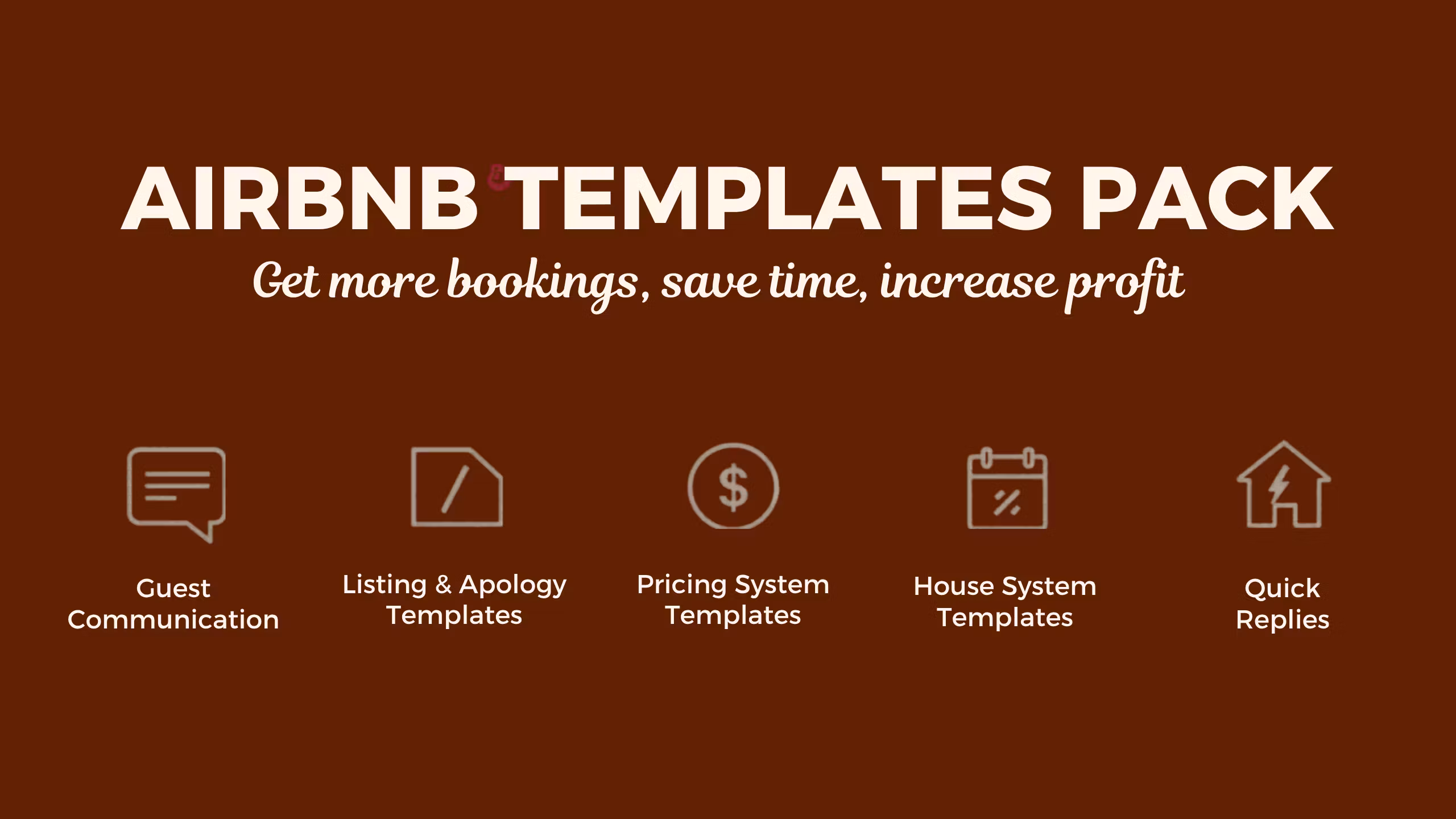 AIRBNB TEMPLATES PACK