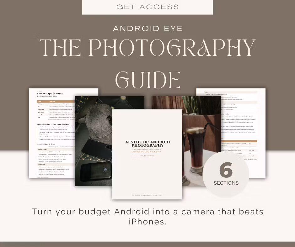 Android Eye - The Photography Guide