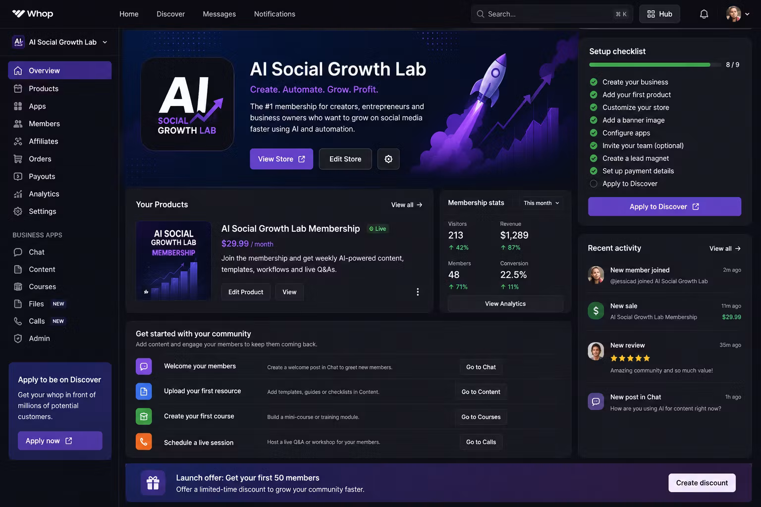 AI Social Growth Starter Kit