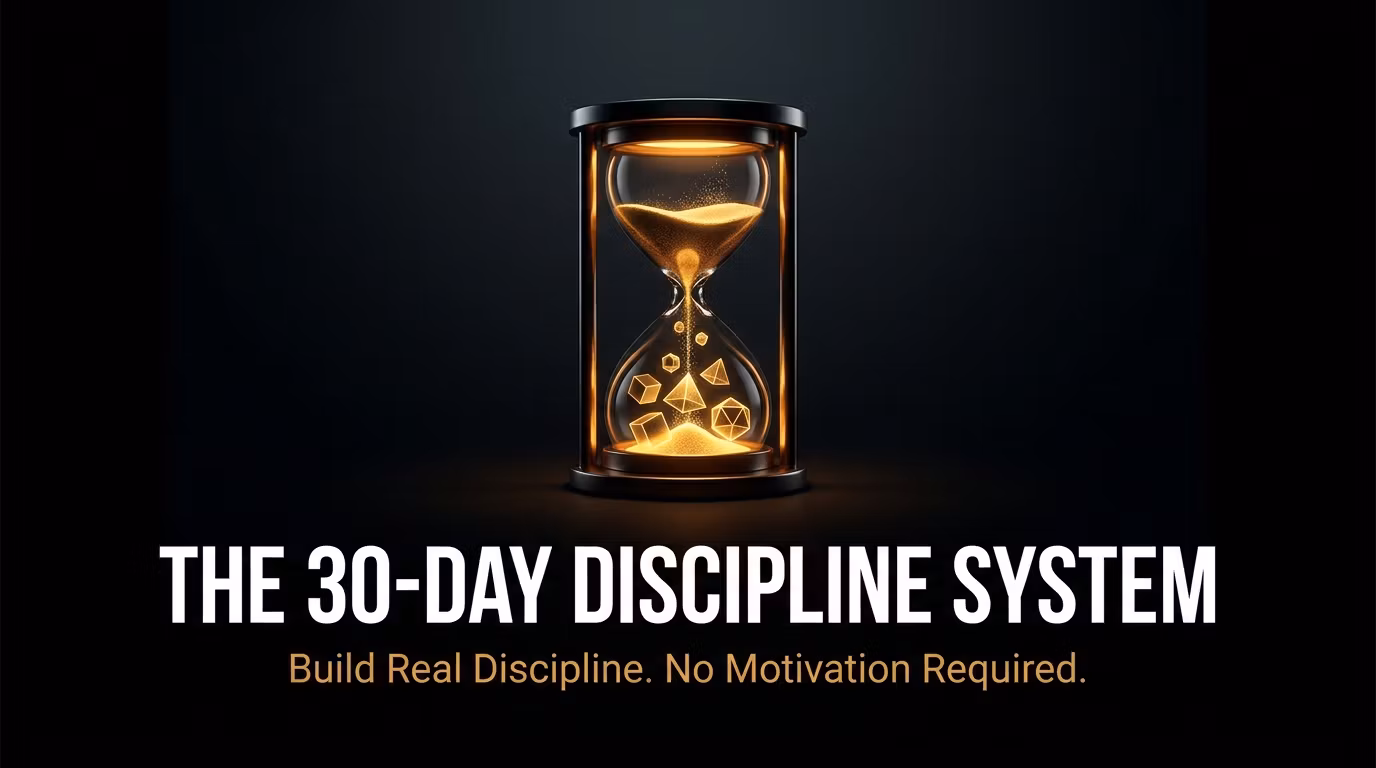 The 30-Day Discipline System