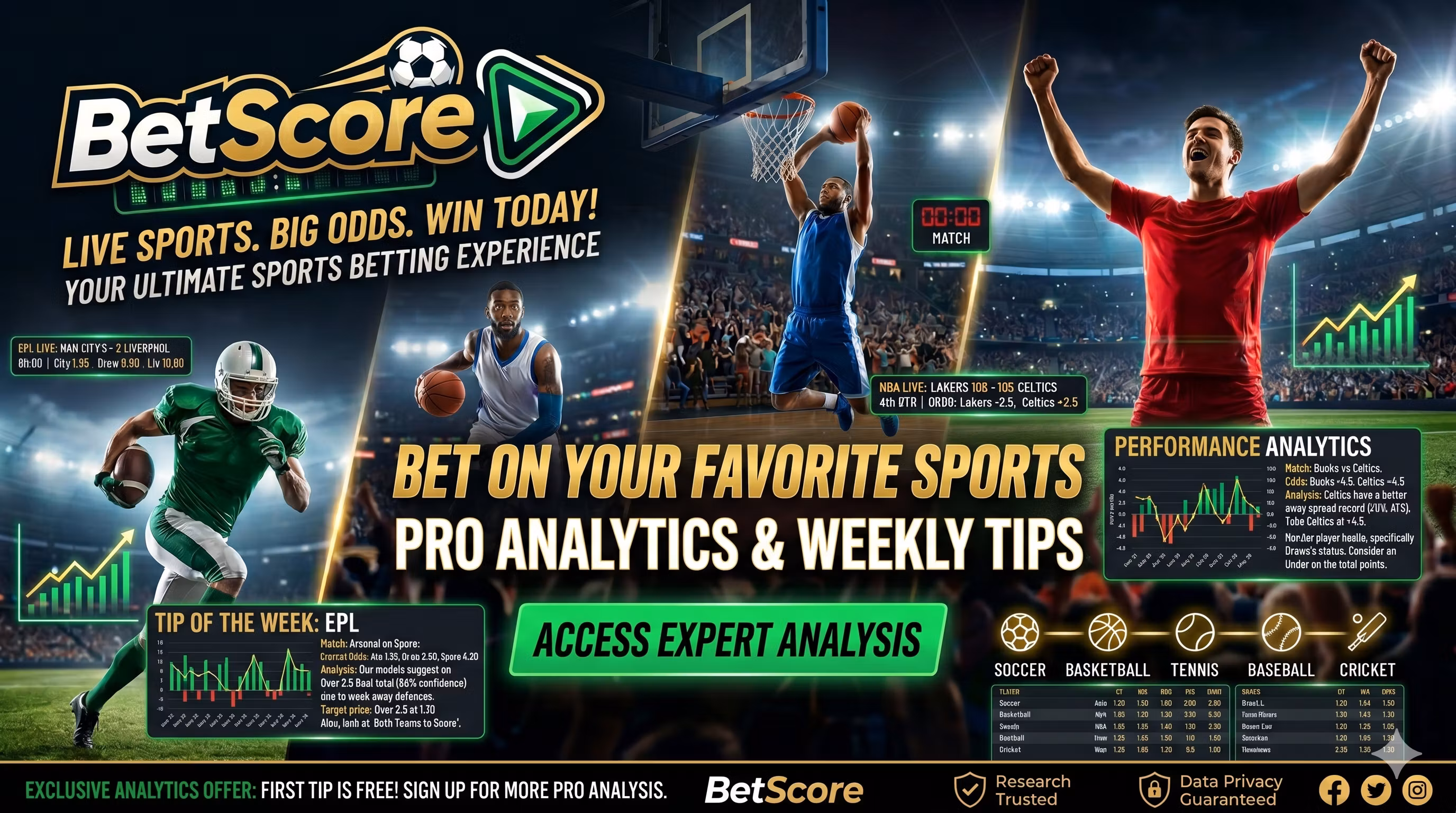 BetScore Sports Newsletter