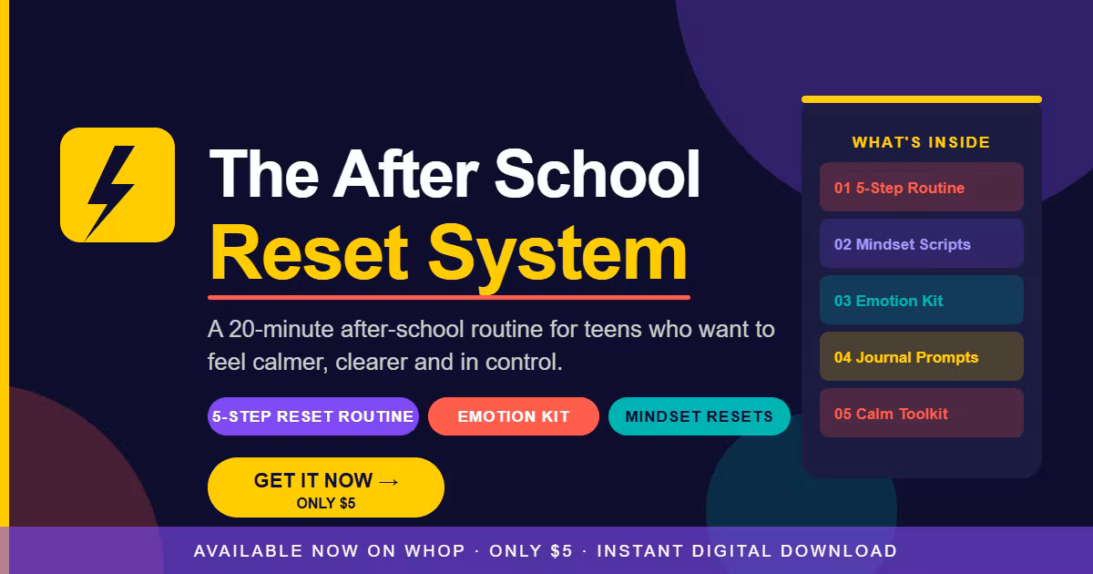 The After School Reset System