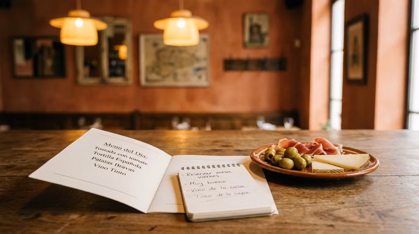 The Spanish Restaurant Ordering System