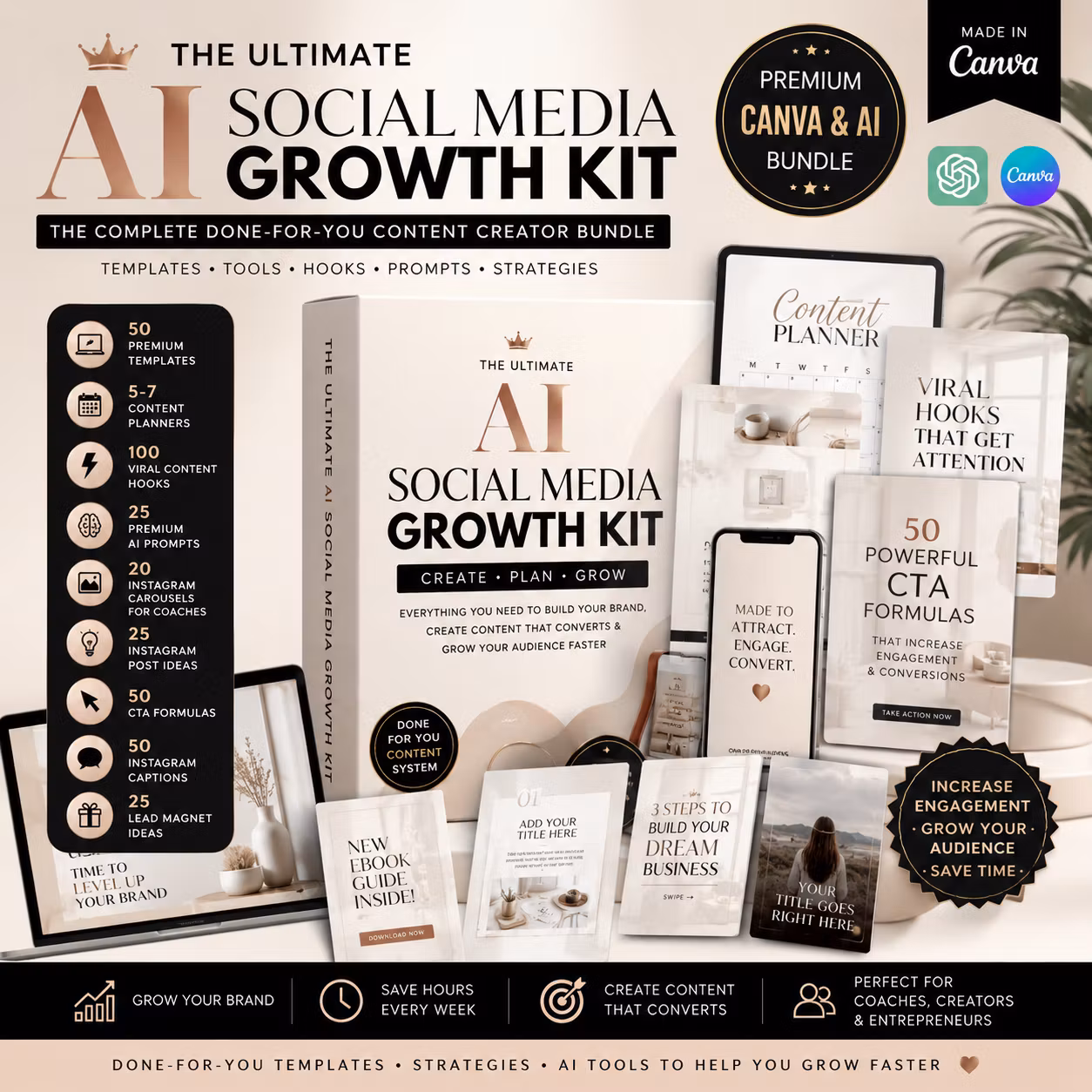 The Ultimate AI Social Media Growth Kit