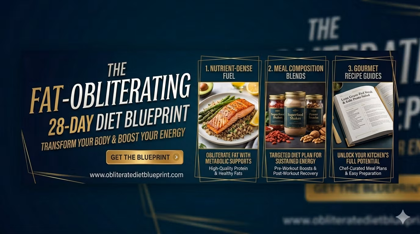 THE FAT-OBLITERATING 28-DAY DIET BLUEPRINT