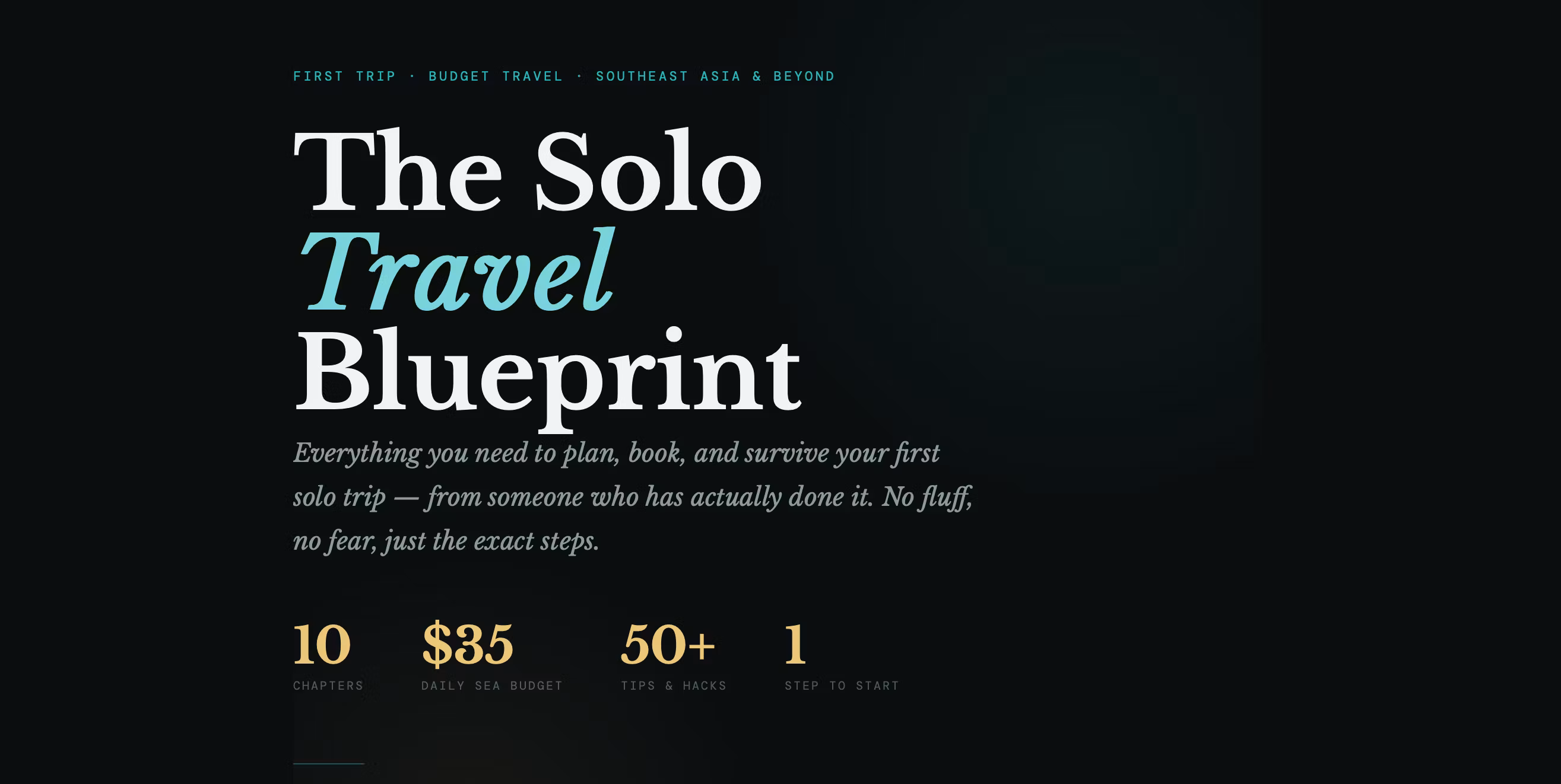 The Solo Travel Blueprint