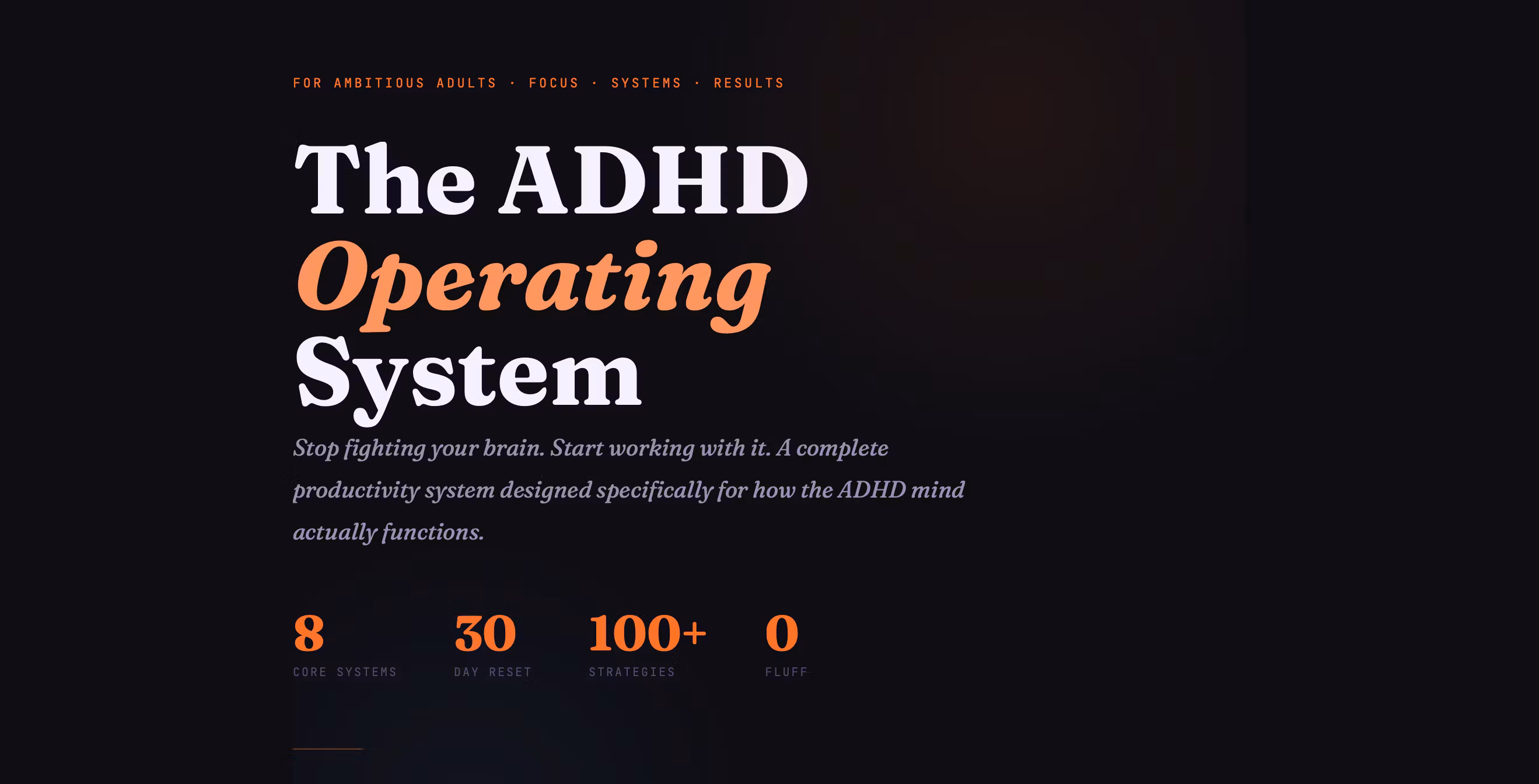 The ADHD Operating System