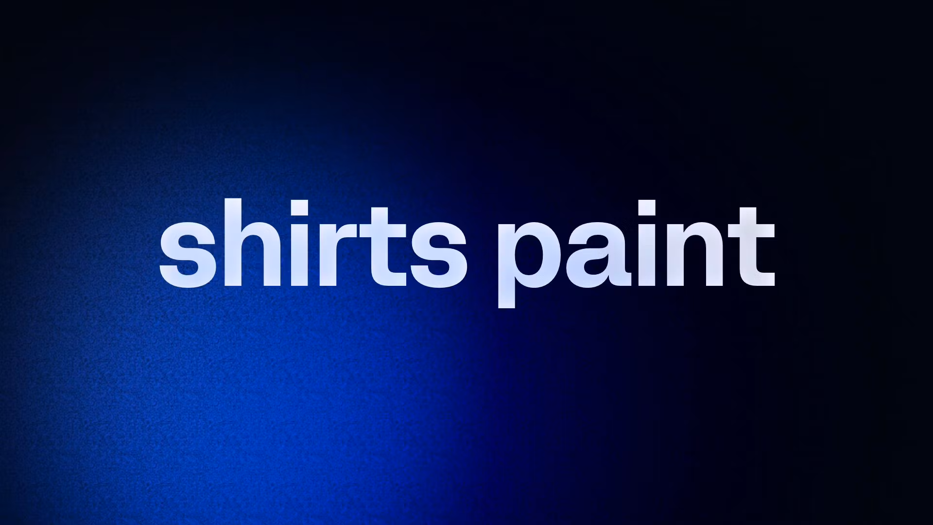 shirts paint 