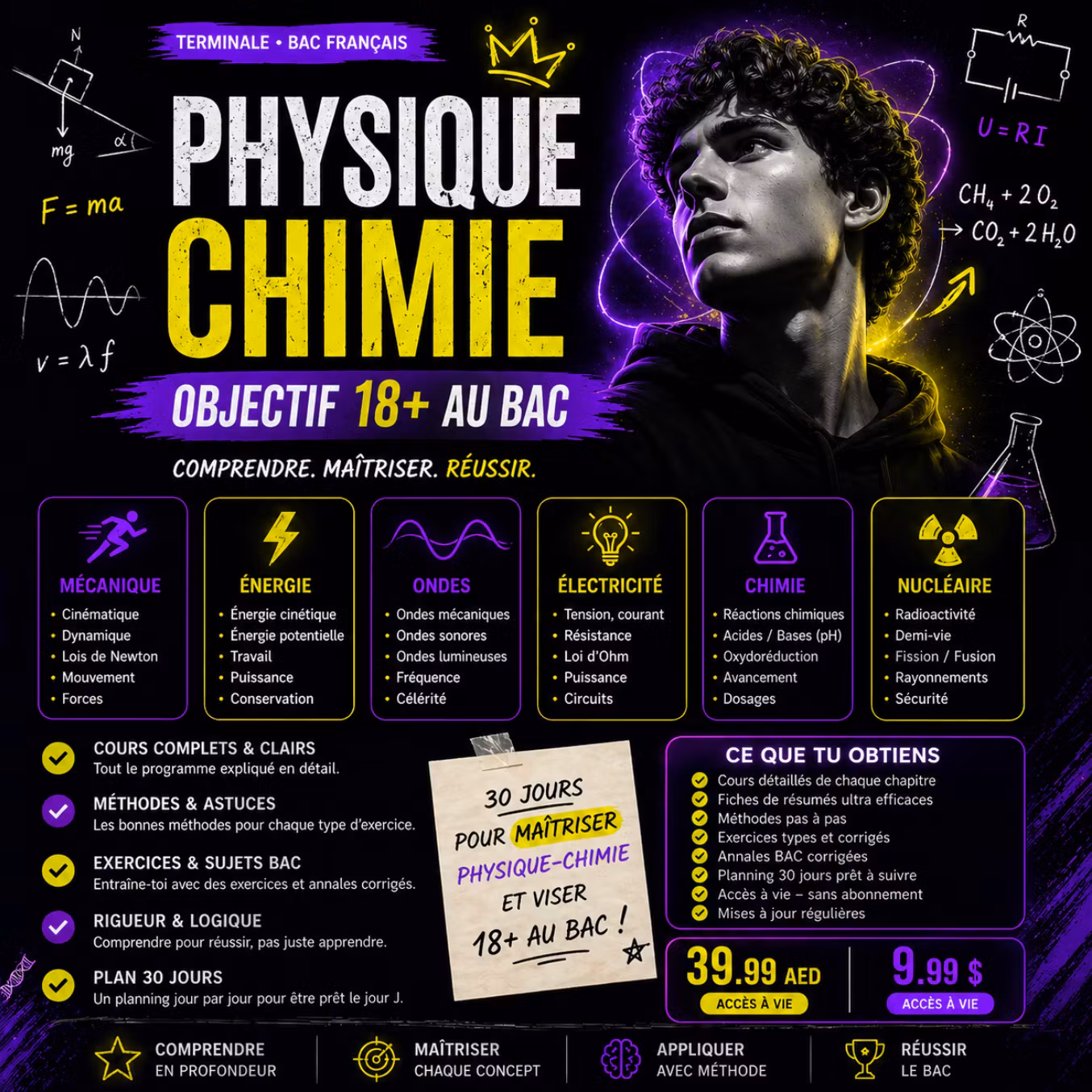 French Bac Exam Mastery (Physique-Chimie)