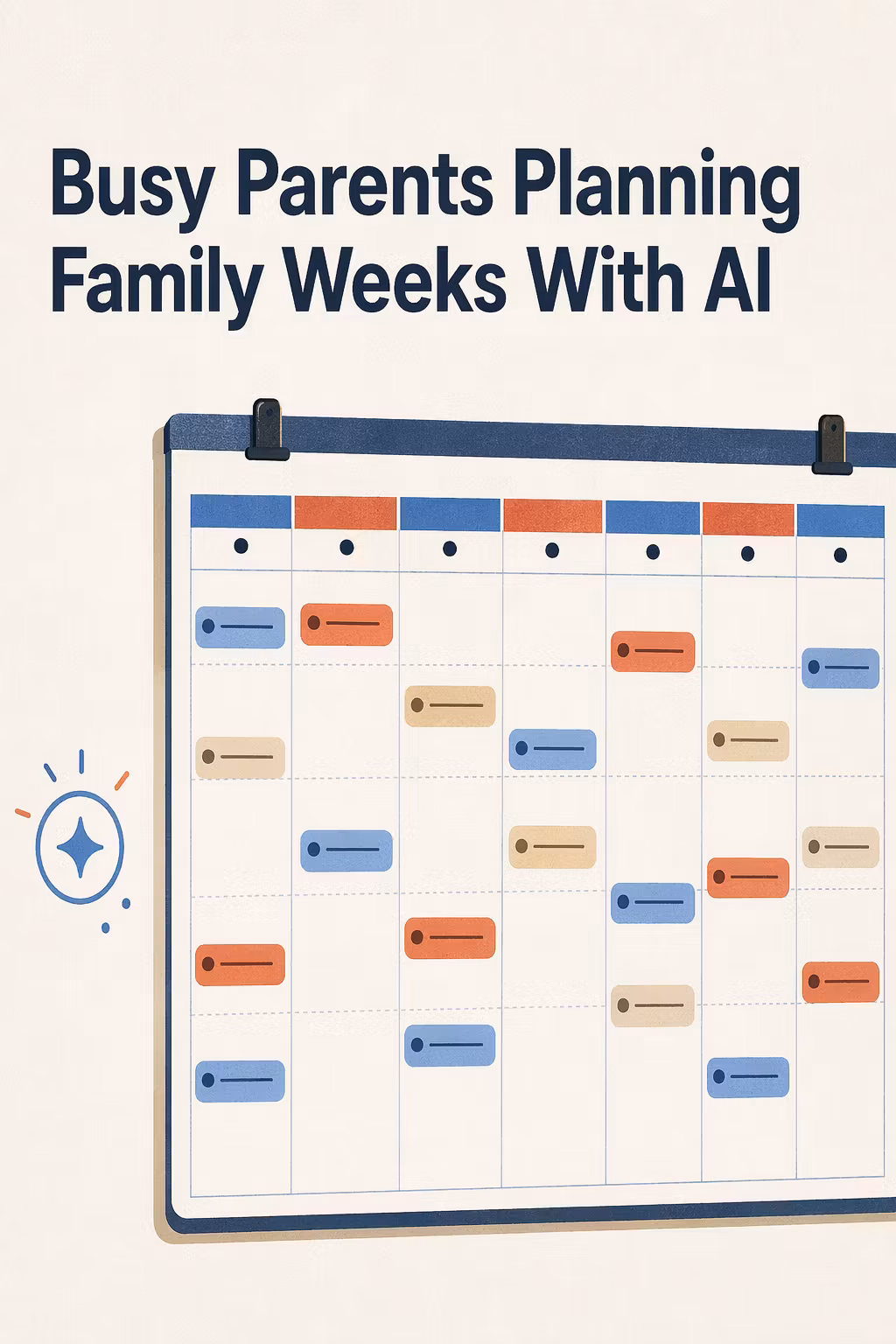Busy Parents Planning Family Weeks With AI