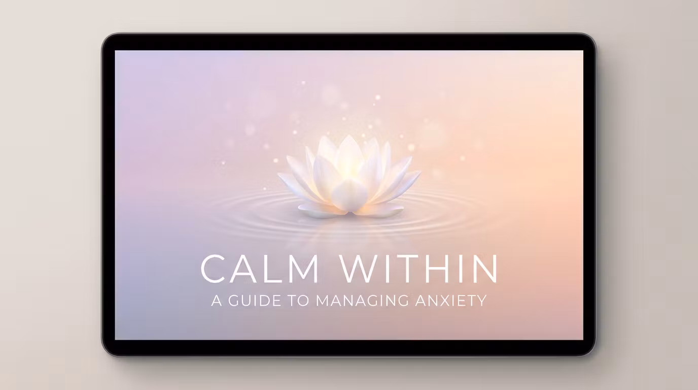 Calm Within — Anxiety Ebook