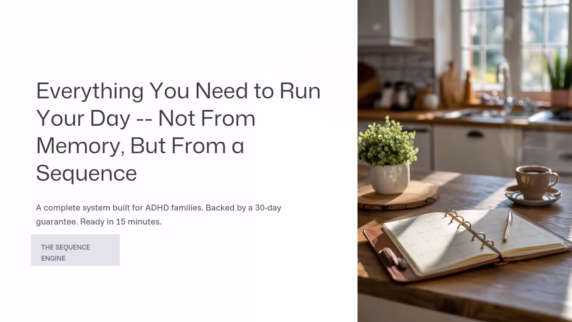 ADHD Parents Running Home Logistics Without Memory