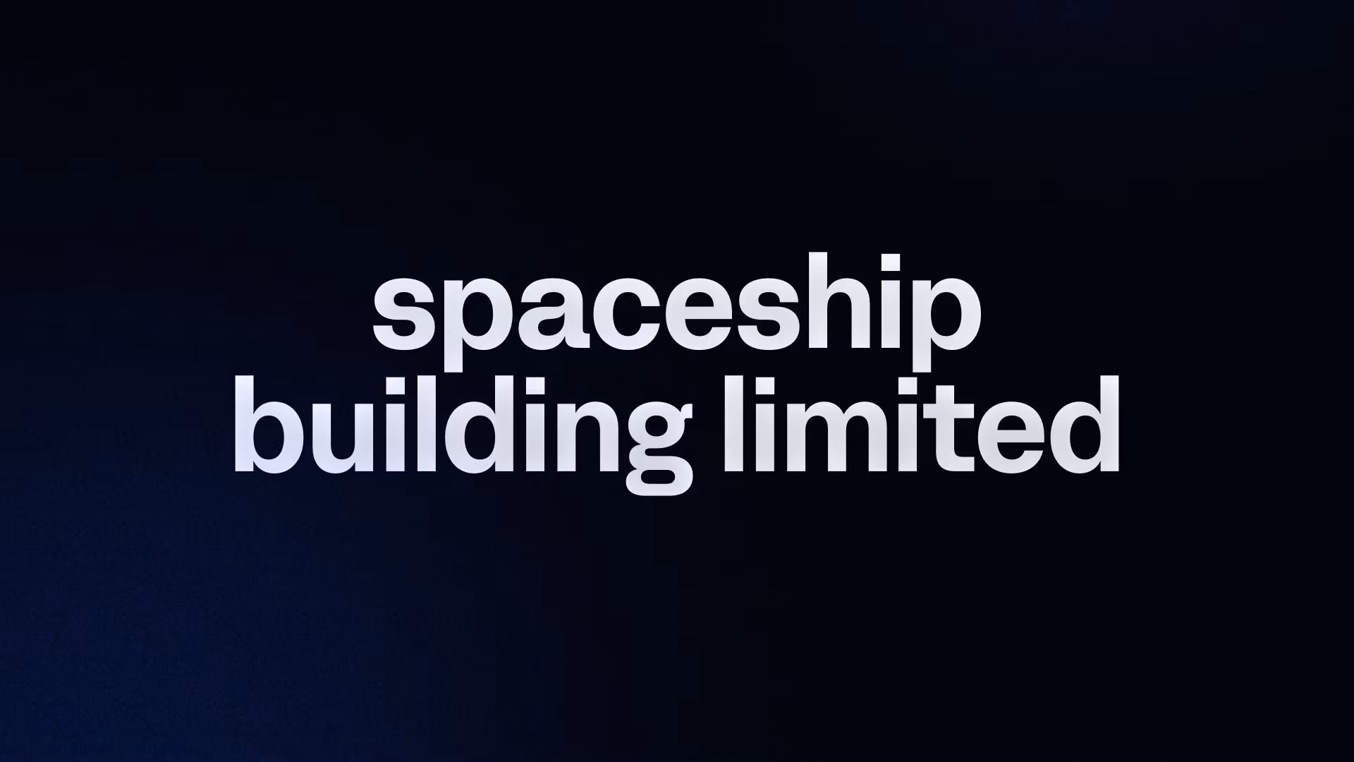 spaceship building limited 