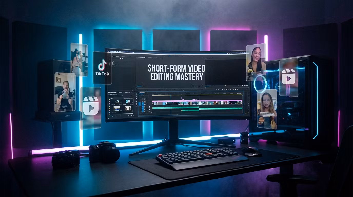 Short-Form Clipping & Editing Masterclass