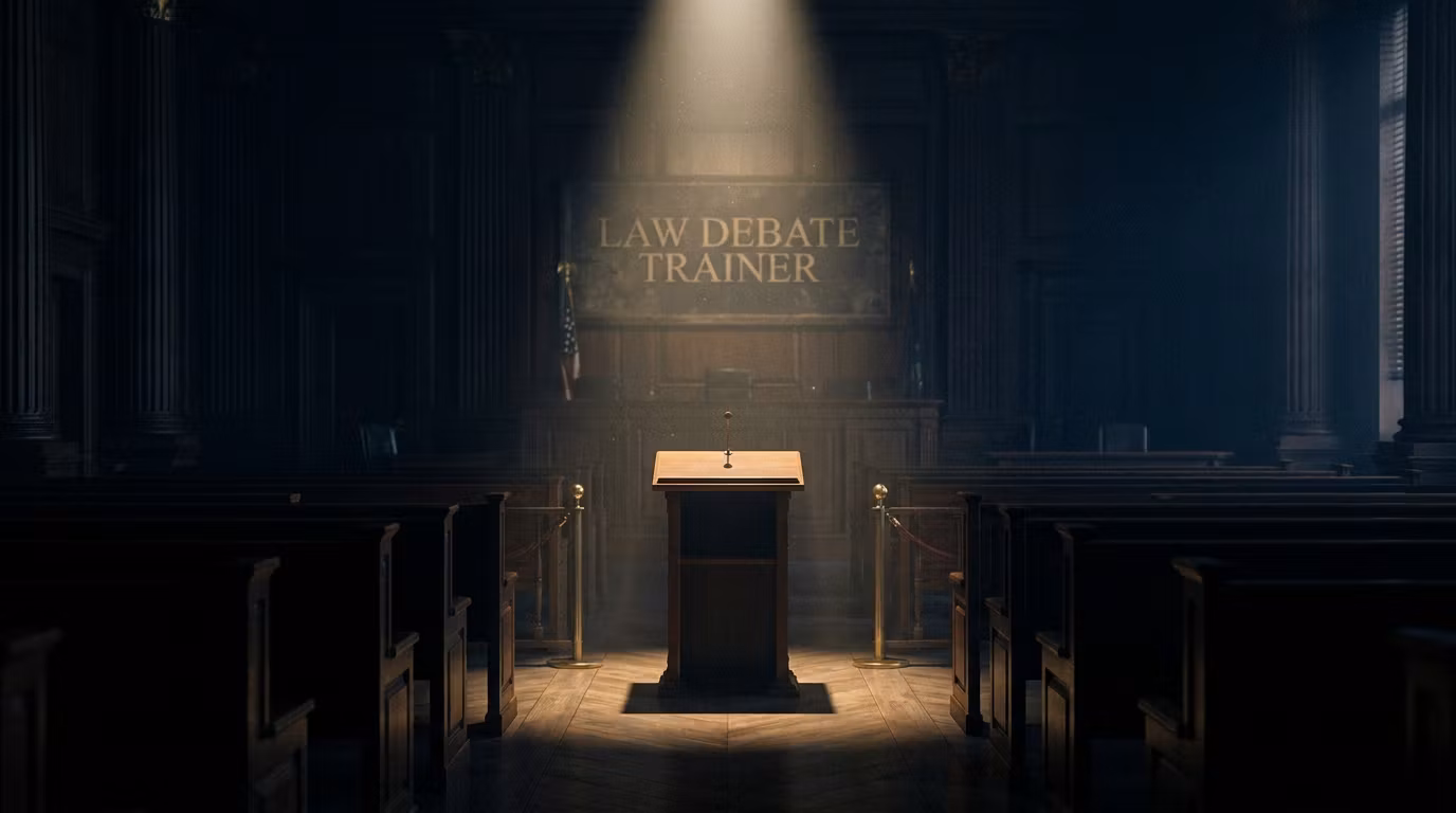 Law Debate Trainer