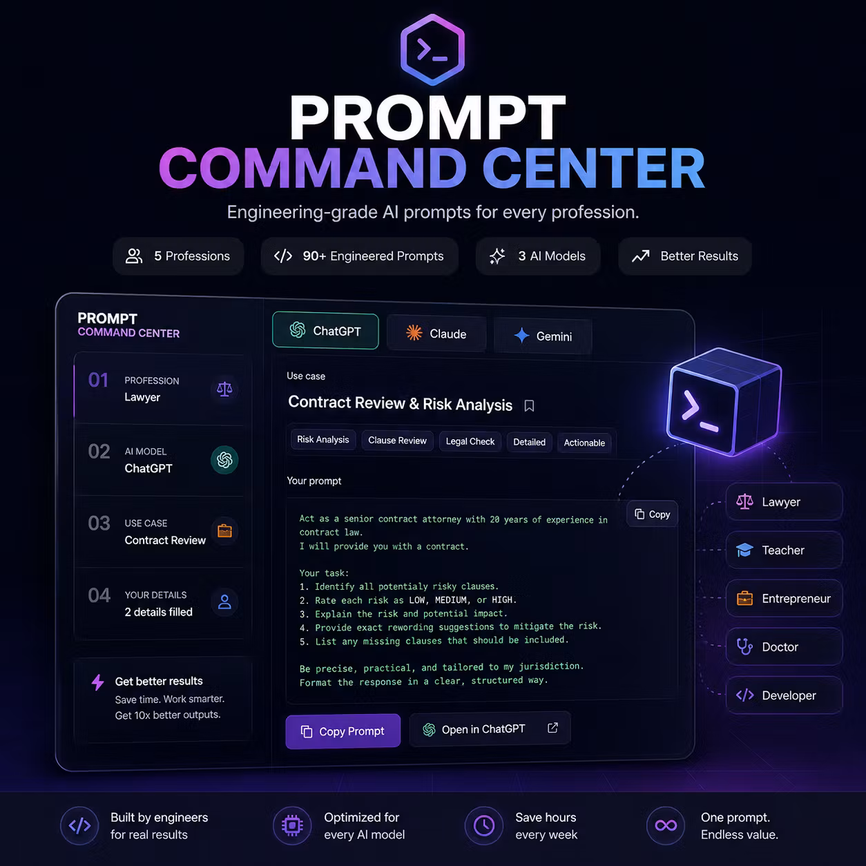 Prompt Command Center