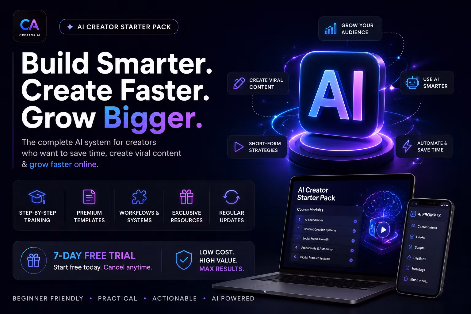 🤖 AI Creator Starter Pack