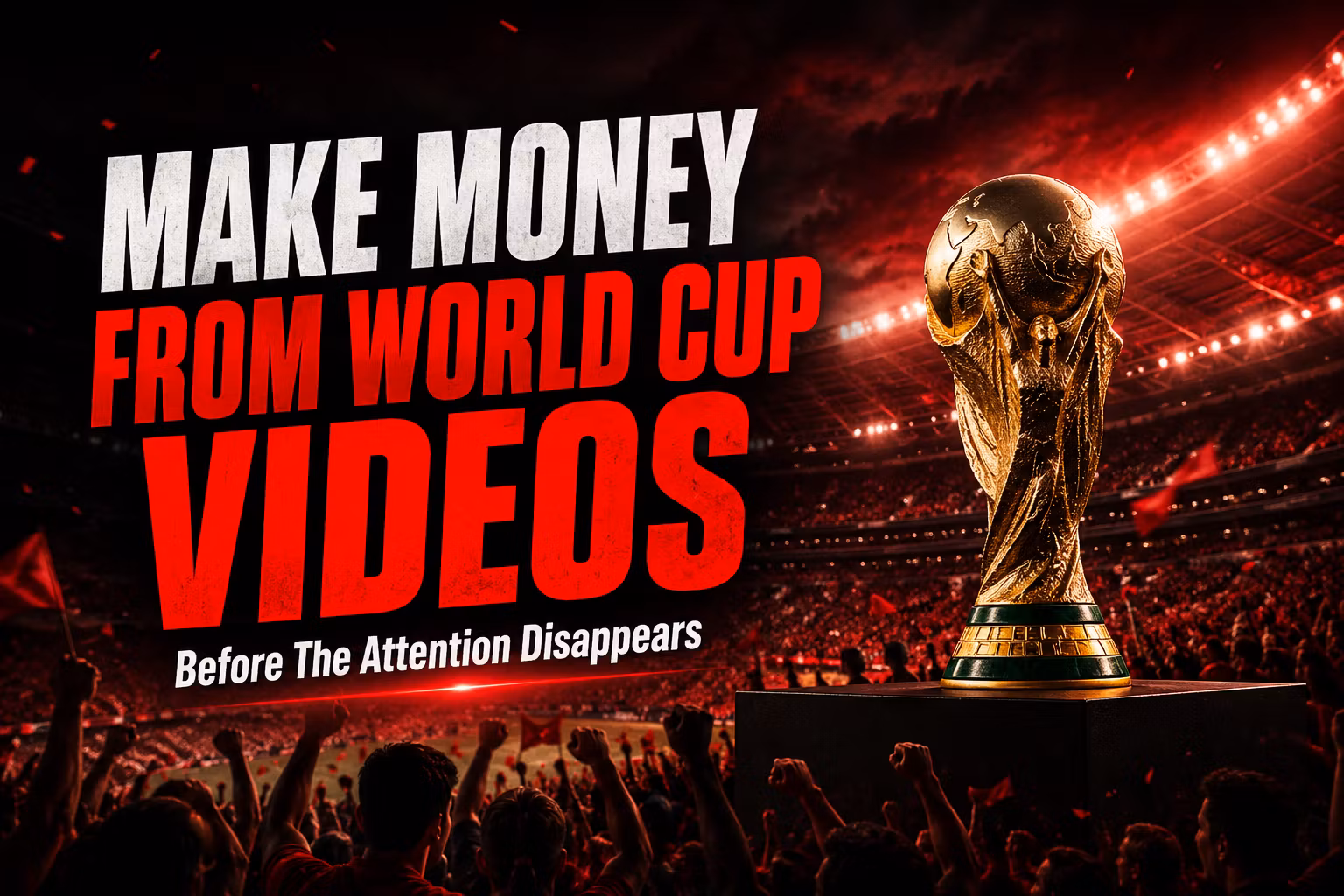 How To Make Money With World Cup Football Content (Viral Video System)