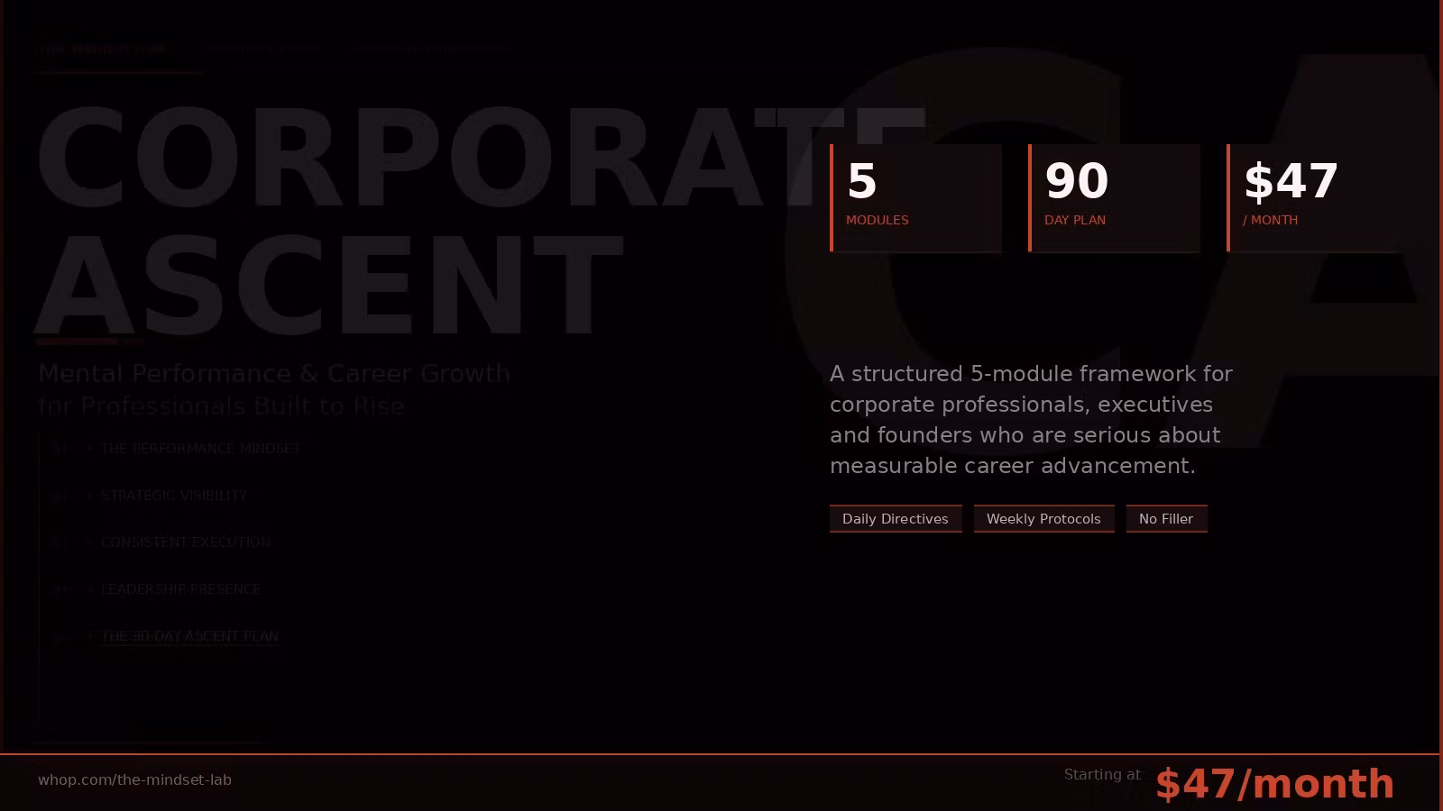 CORPORATE ASCENT