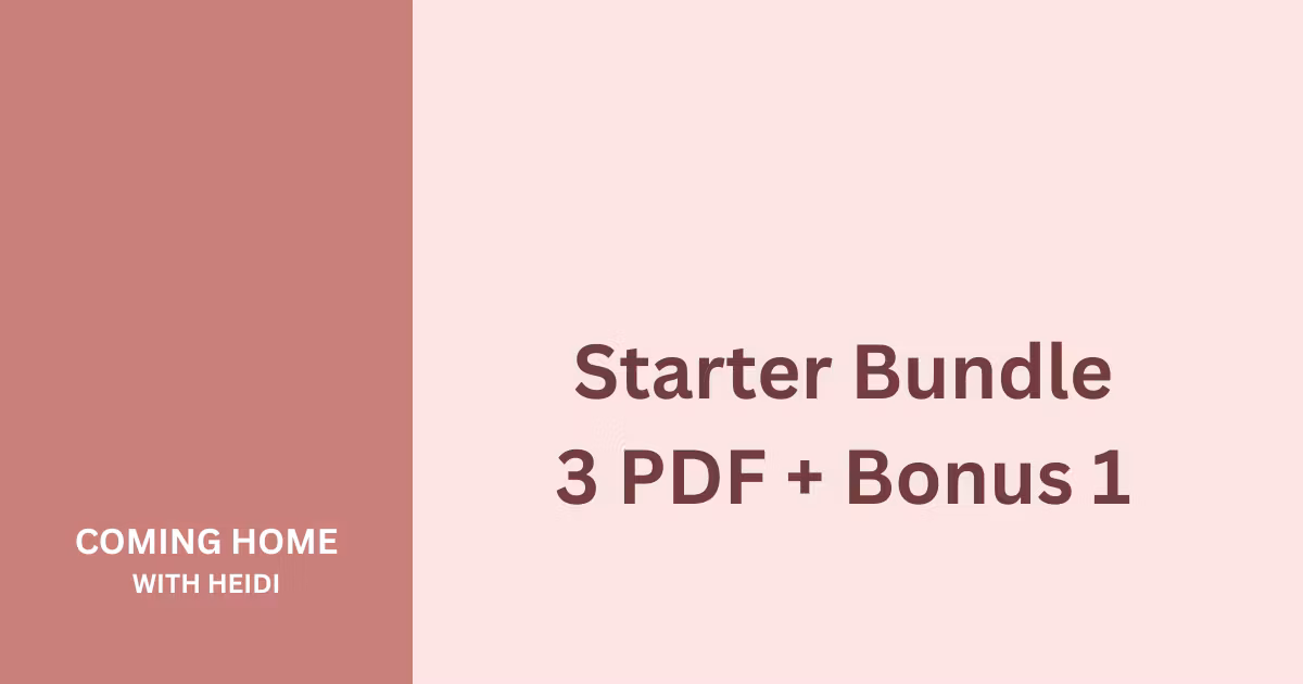 Starter Bundle — All 3 PDFs
