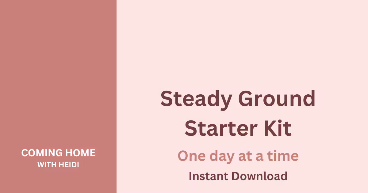 The Steady Ground Starter Kit